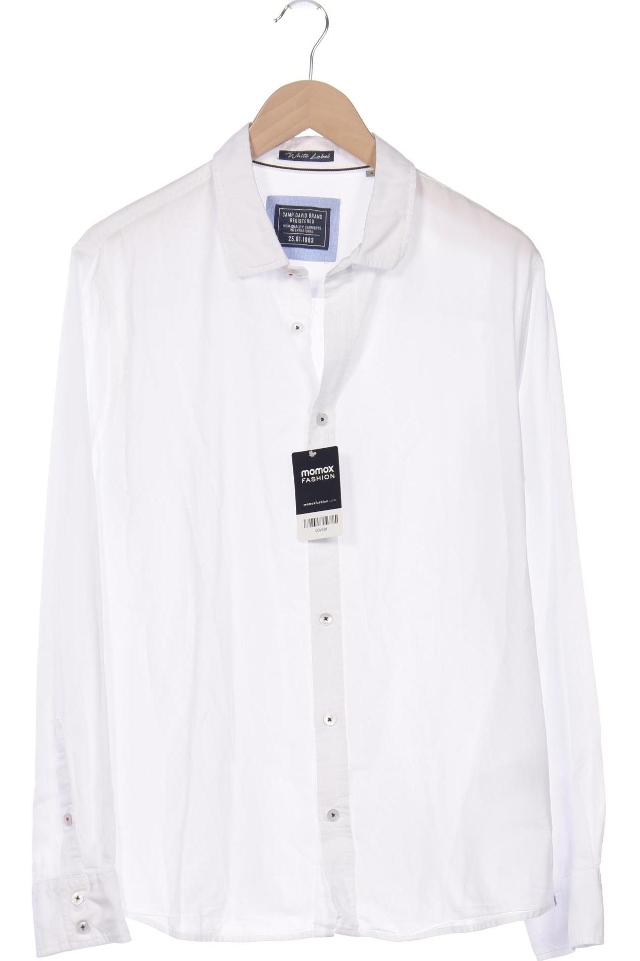 

Camp David Herren Hemd, weiß, Gr. 46