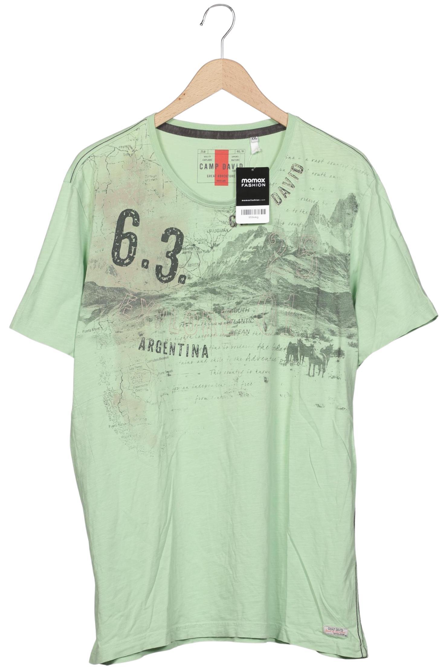 

Camp David Herren T-Shirt, hellgrün, Gr. 56