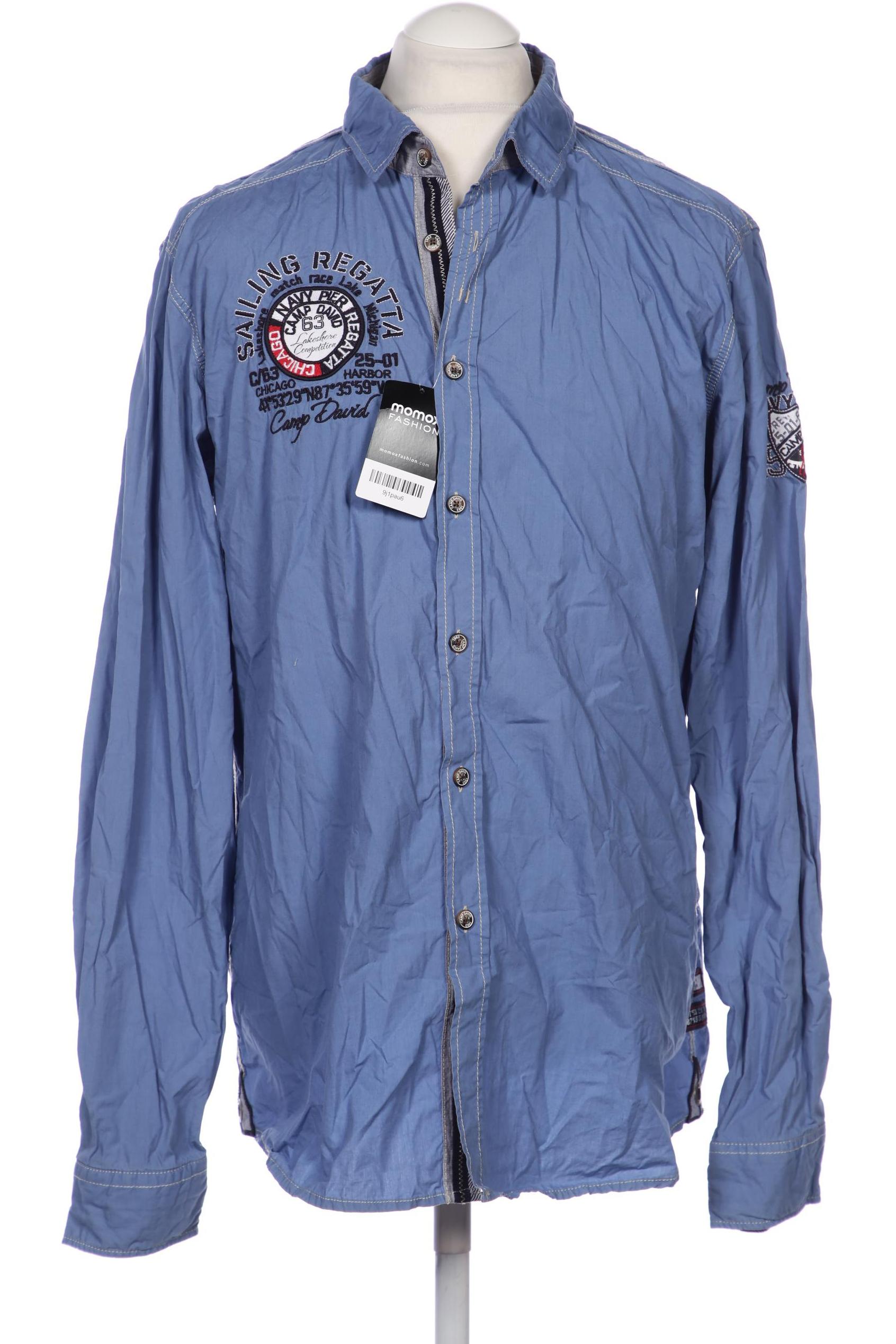 

Camp David Herren Hemd, blau, Gr. 54