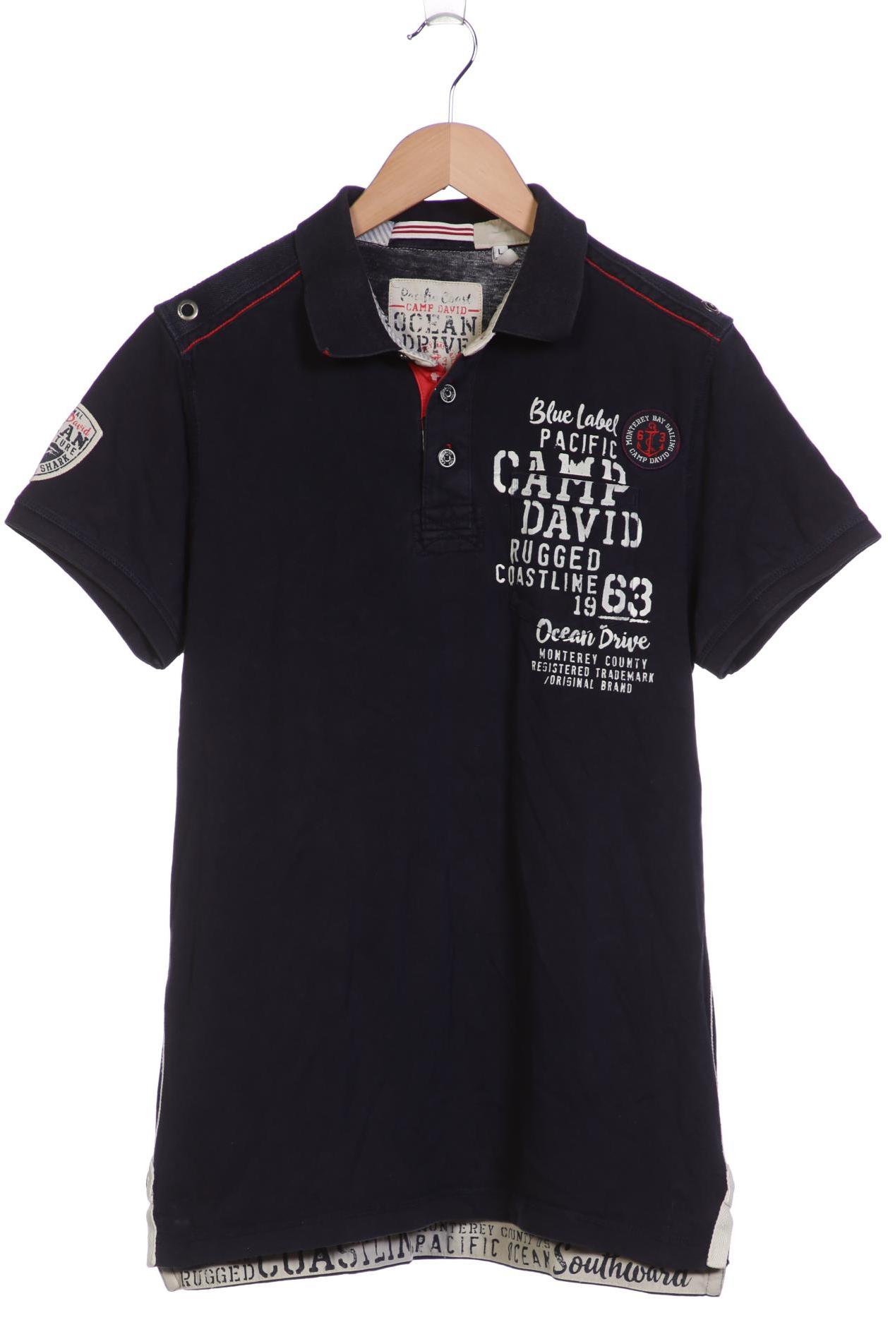 

Camp David Herren Poloshirt, marineblau, Gr. 52