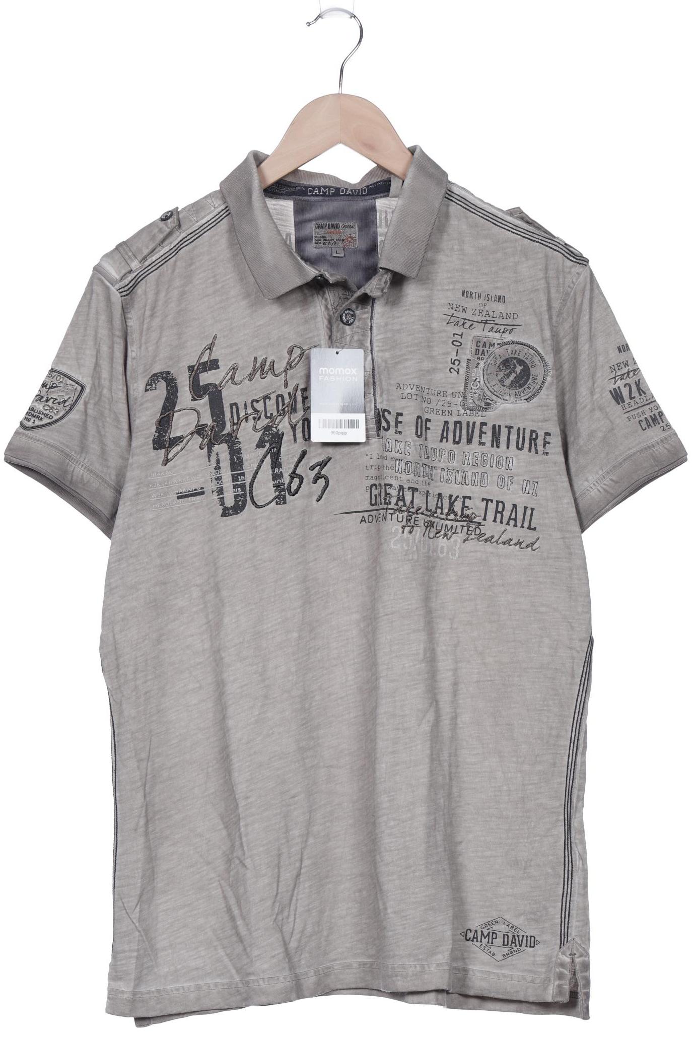 

Camp David Herren Poloshirt, beige, Gr. 52