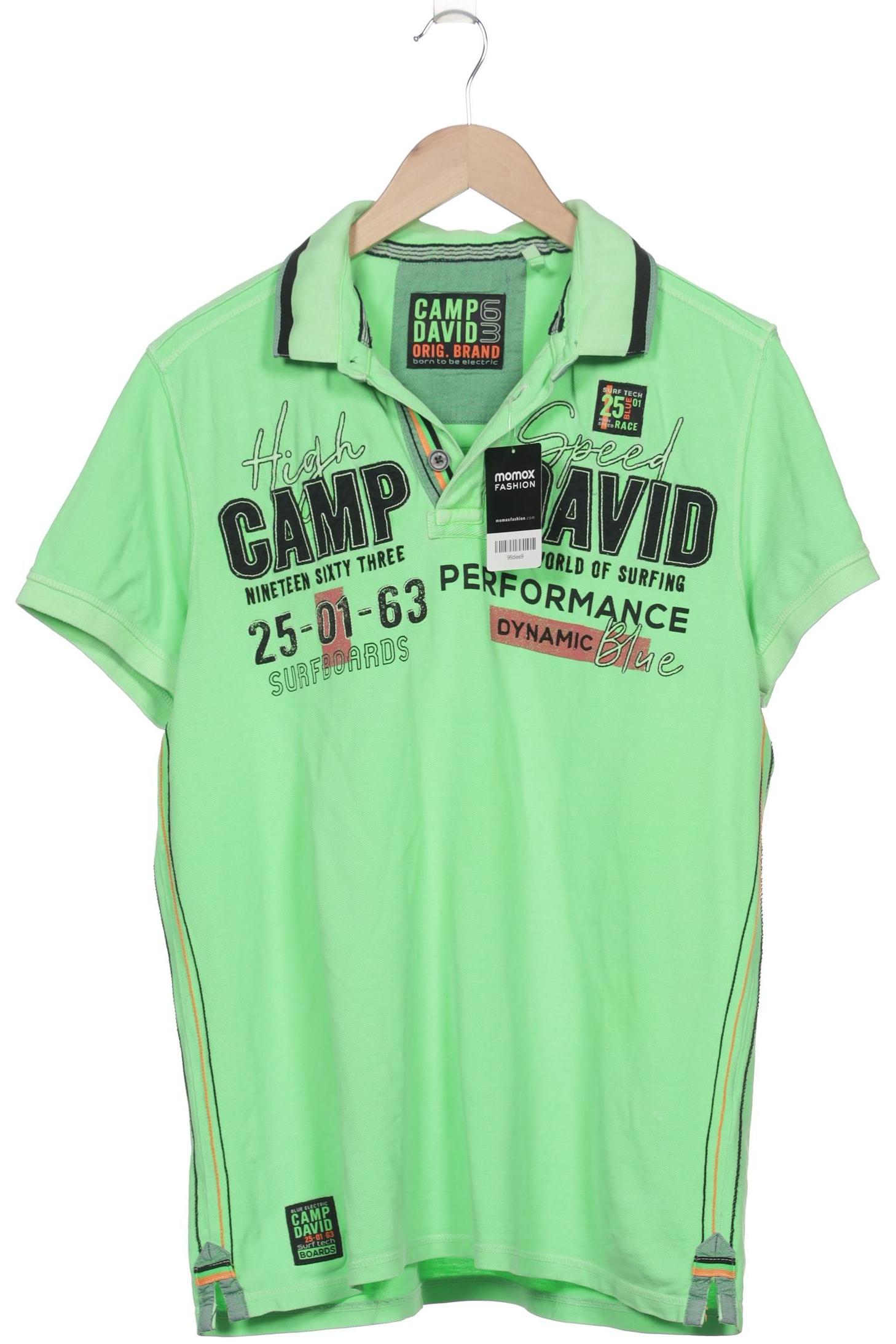 

Camp David Herren Poloshirt, hellgrün, Gr. 52
