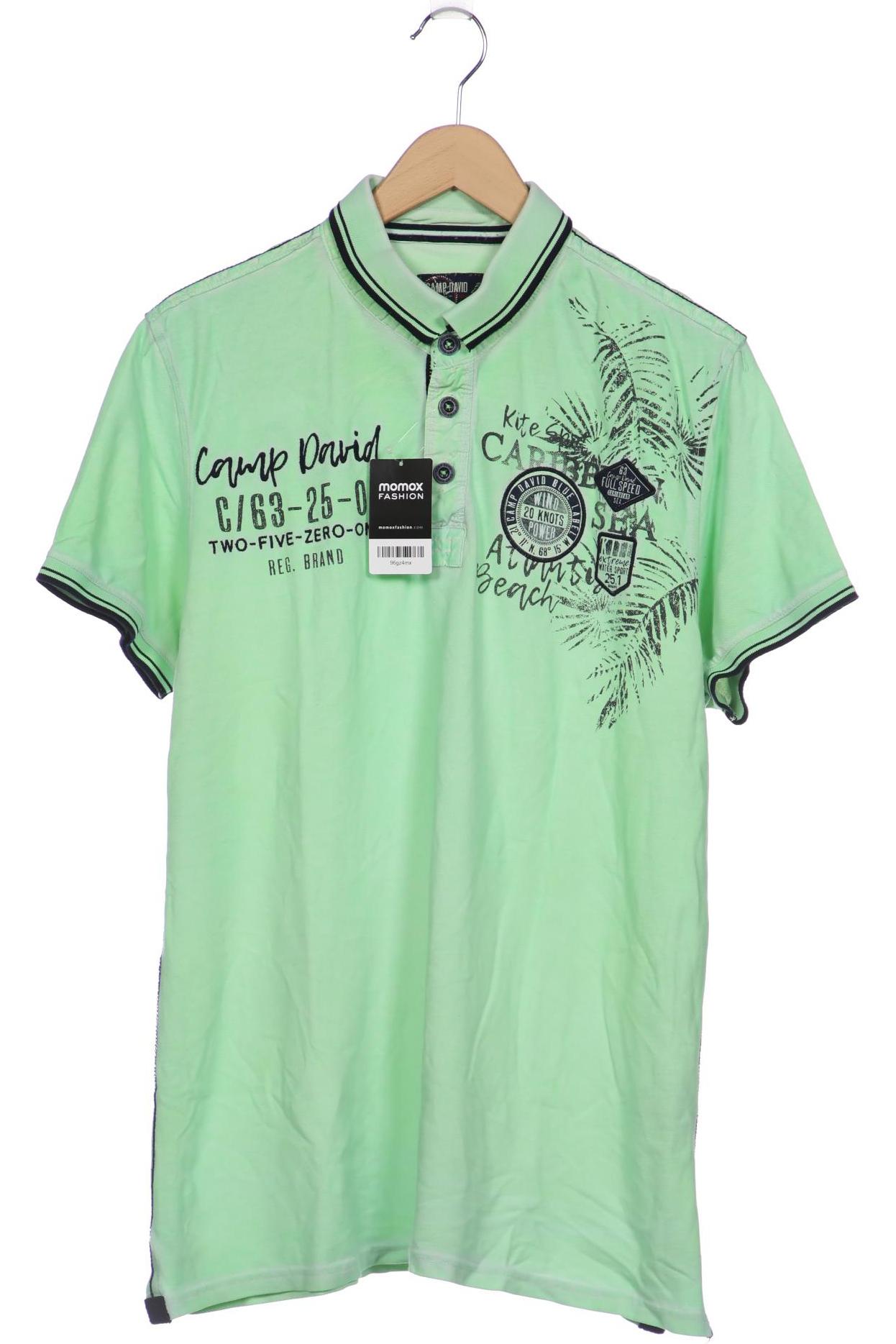 

Camp David Herren Poloshirt, hellgrün