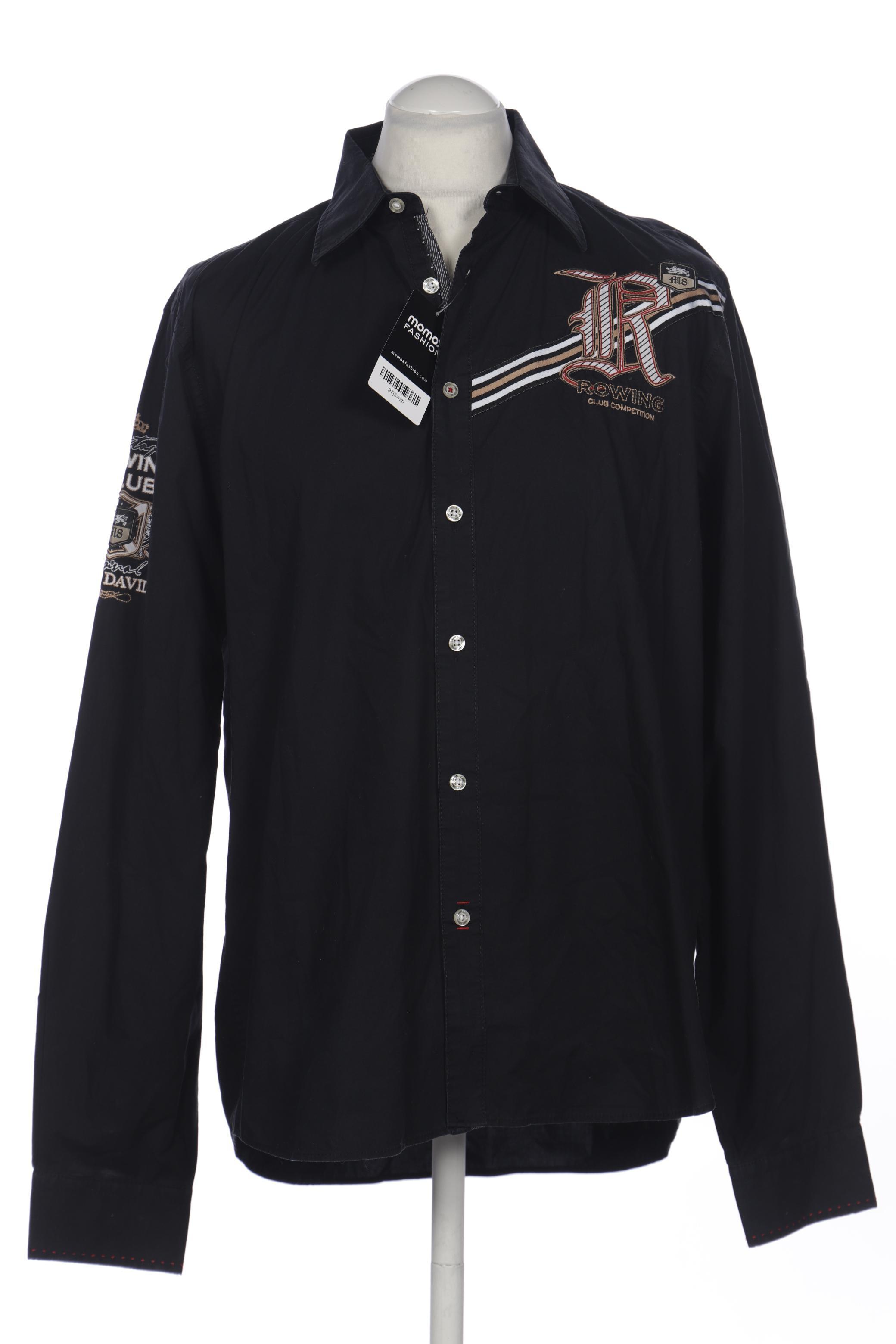 

Camp David Herren Hemd, schwarz