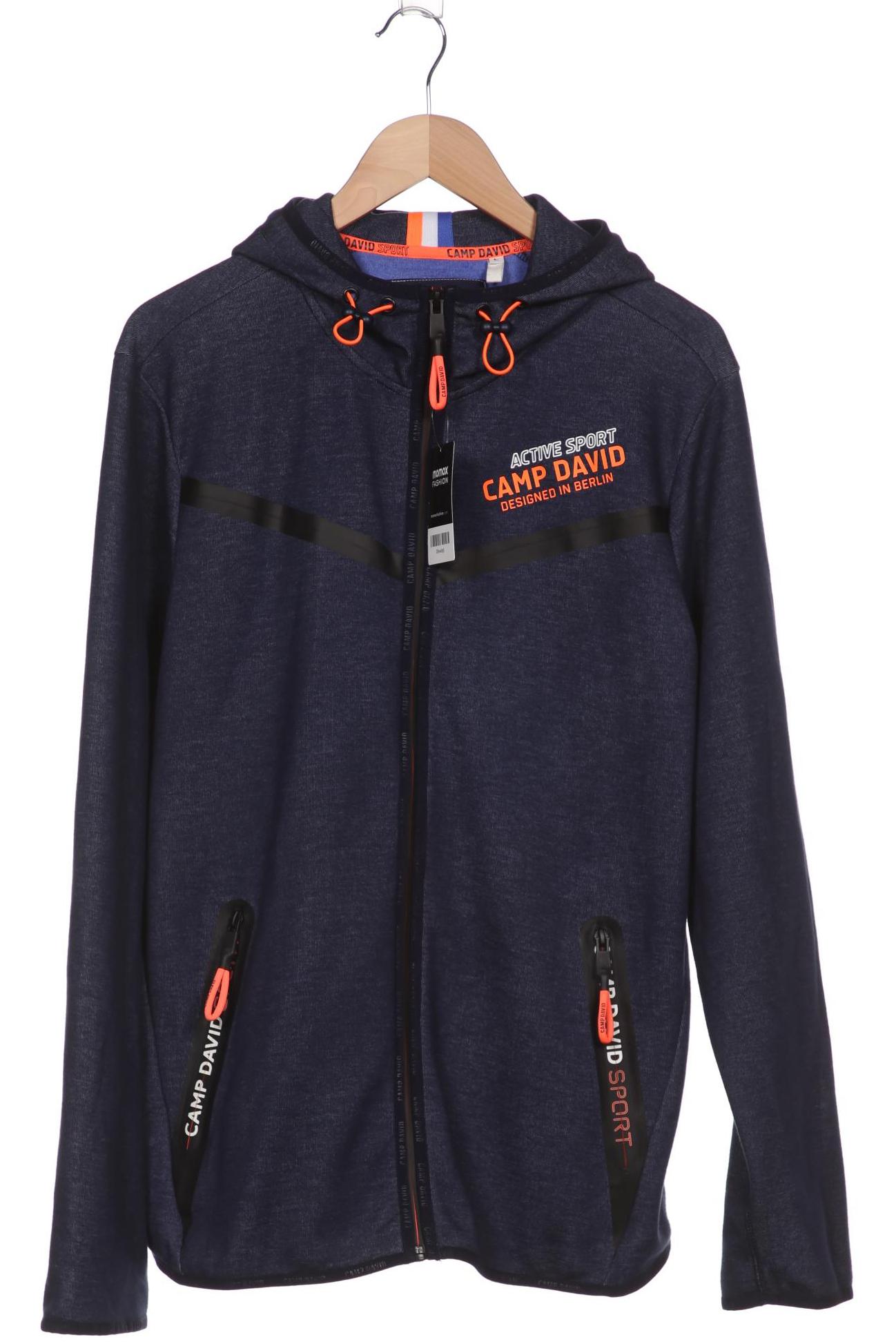 

Camp David Herren Kapuzenpullover, marineblau, Gr. 52