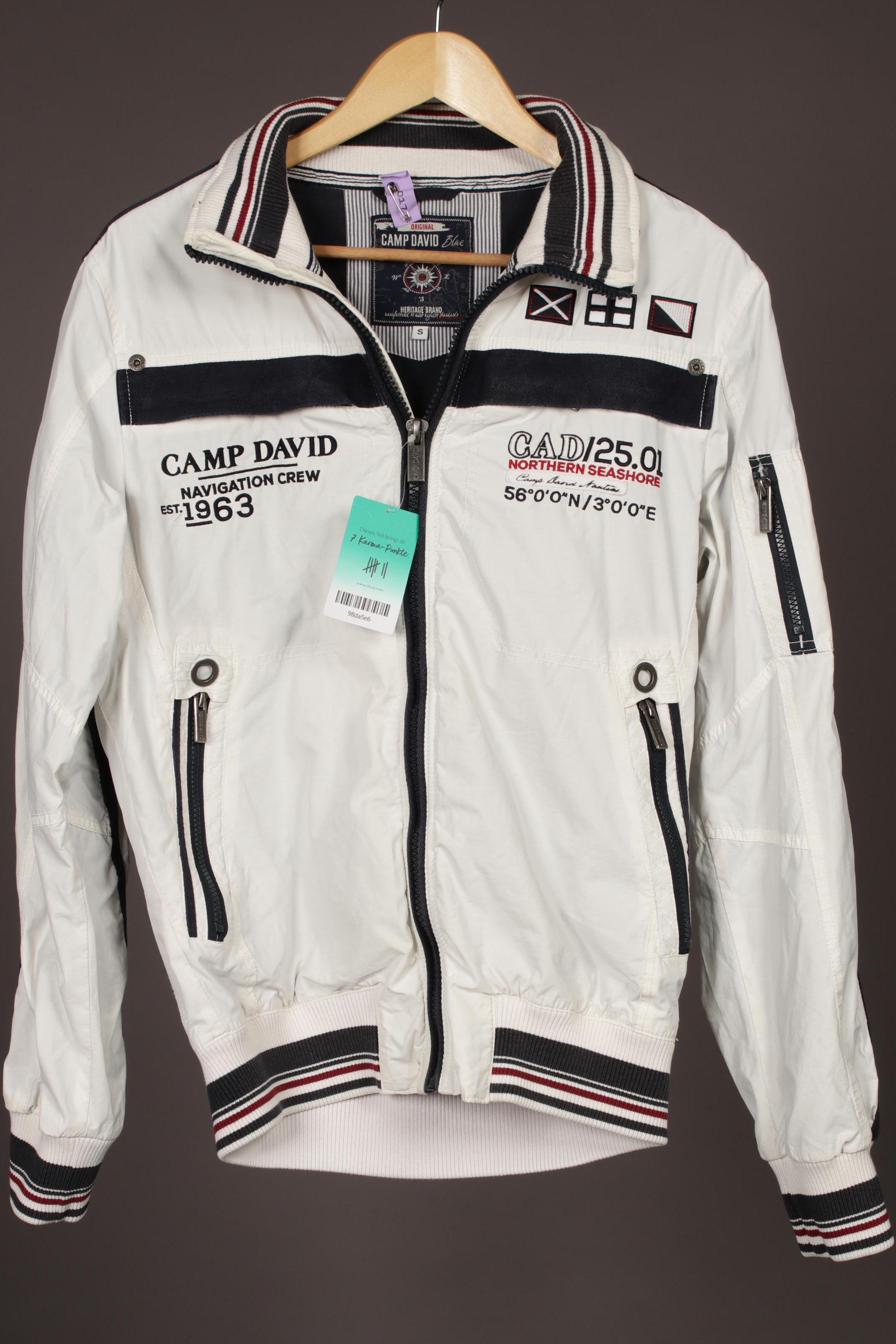 

Camp David Herren Jacke, weiß, Gr. 46