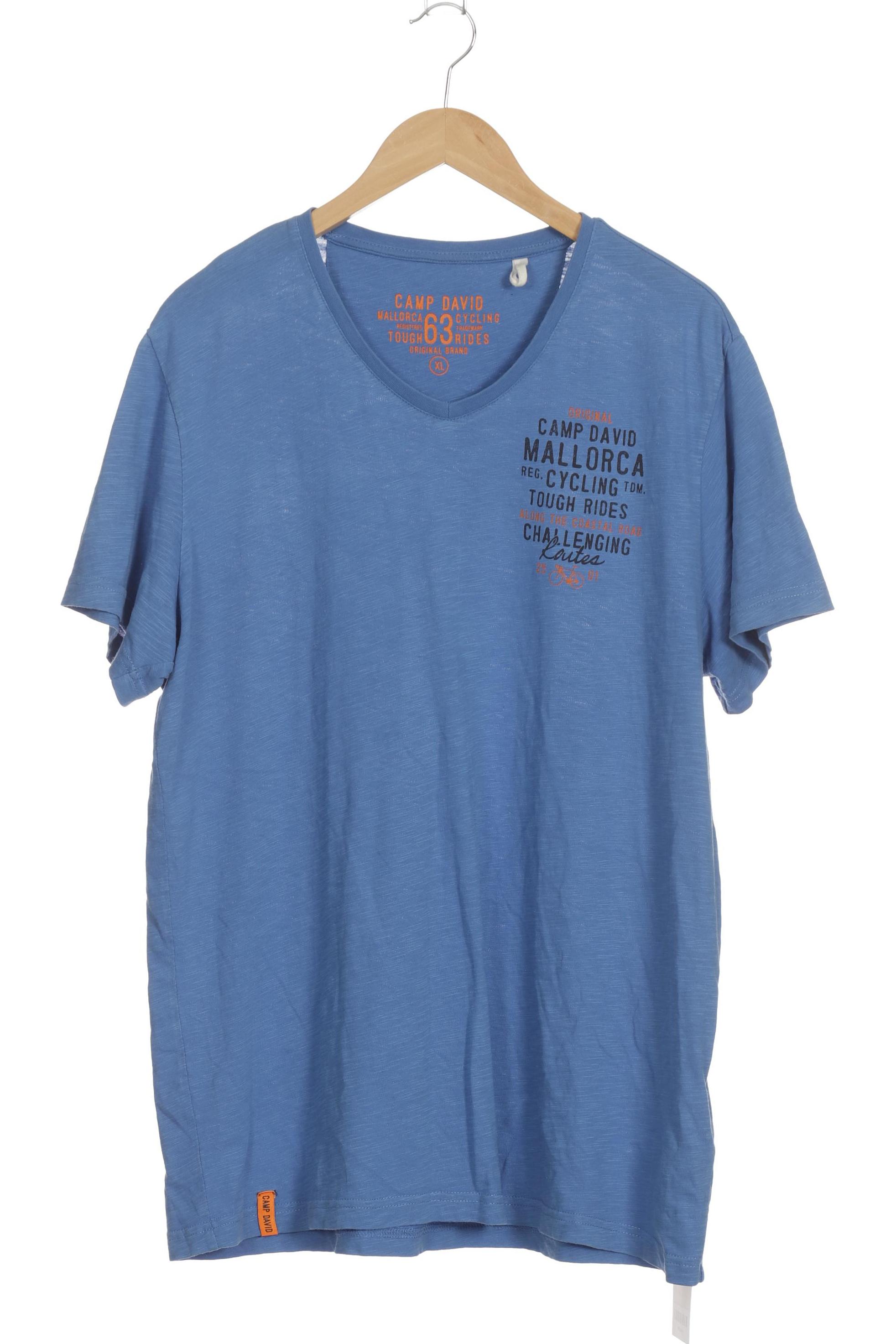 

Camp David Herren T-Shirt, blau, Gr.