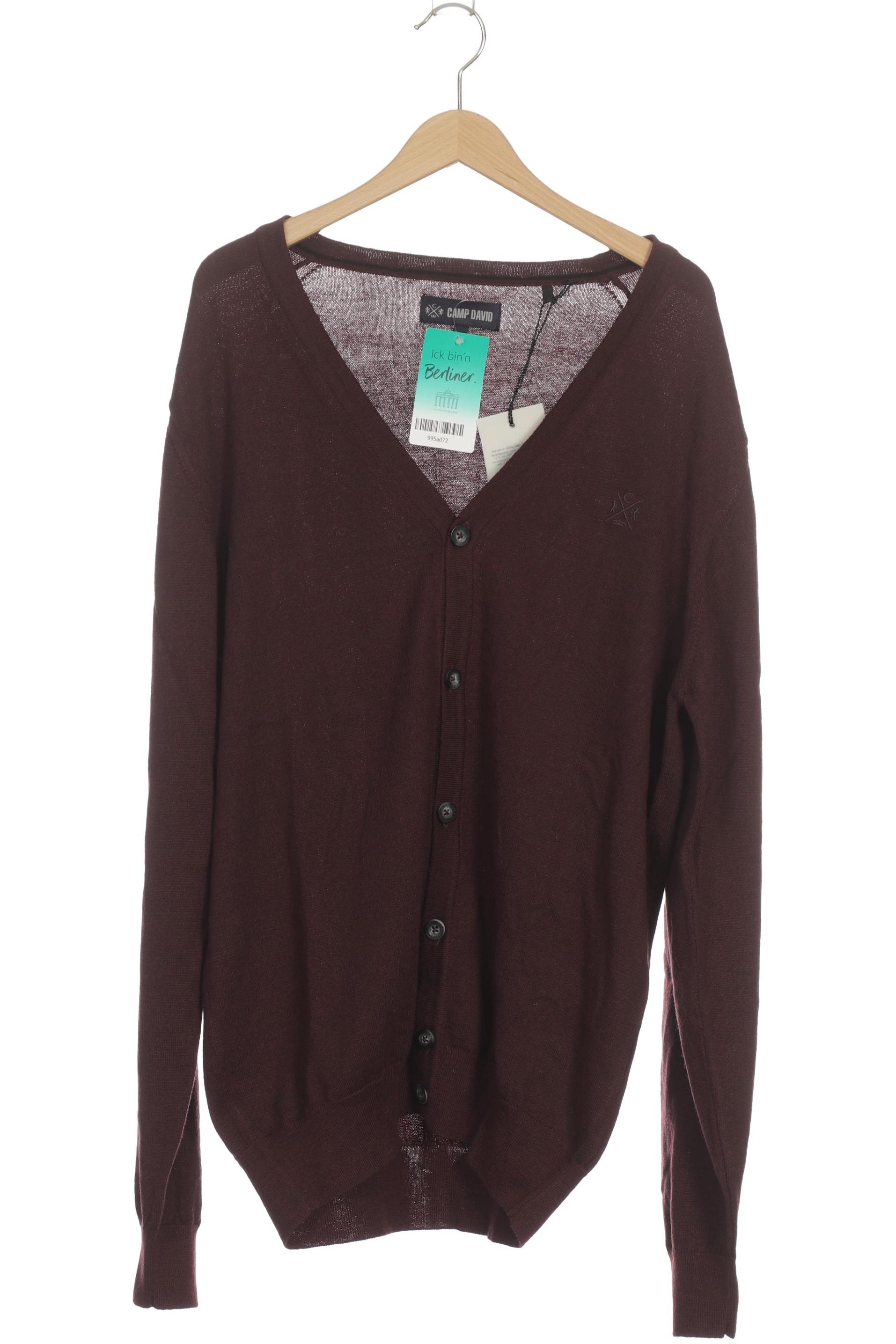 

Camp David Herren Strickjacke, rot, Gr.