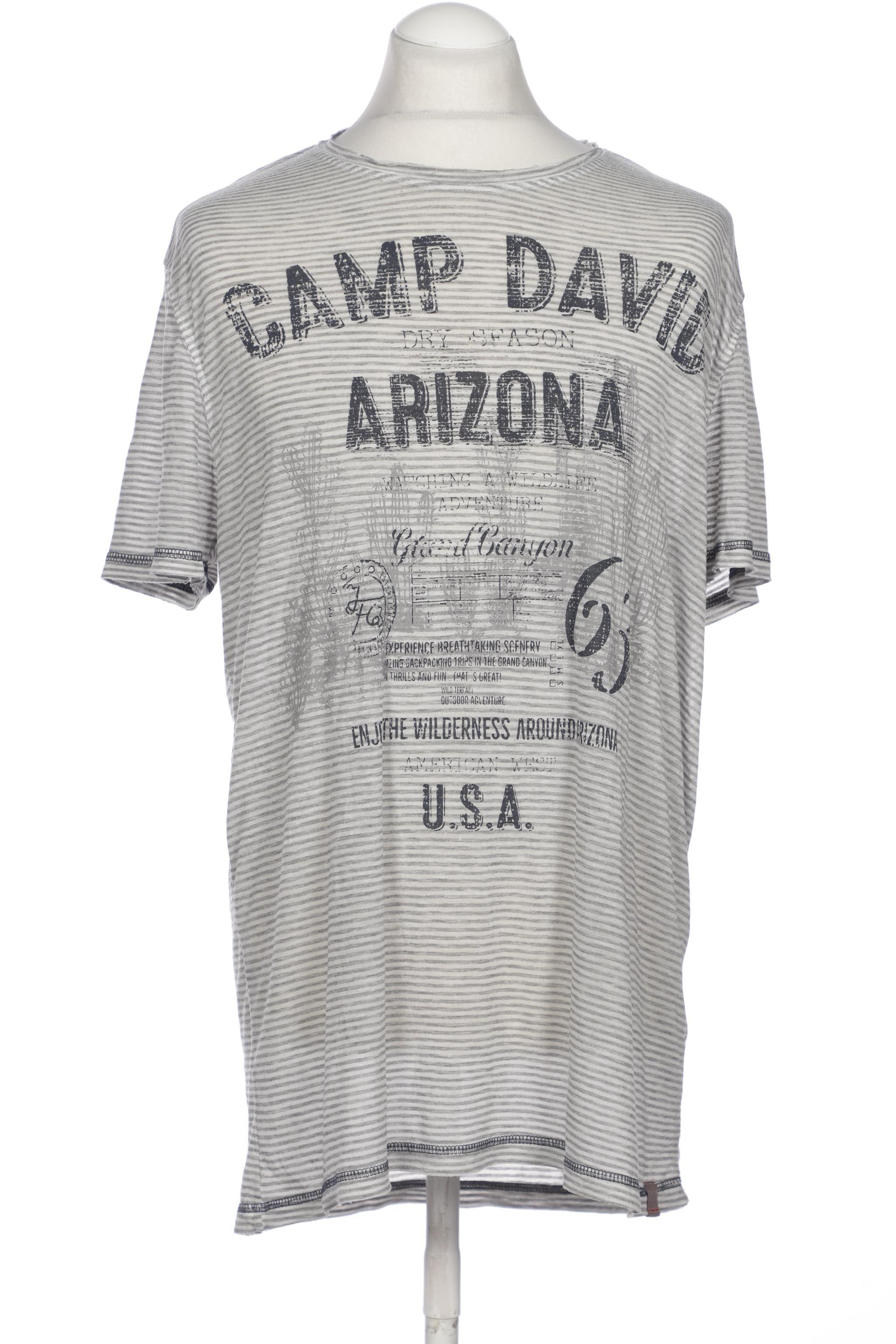 

Camp David Herren T-Shirt, grau
