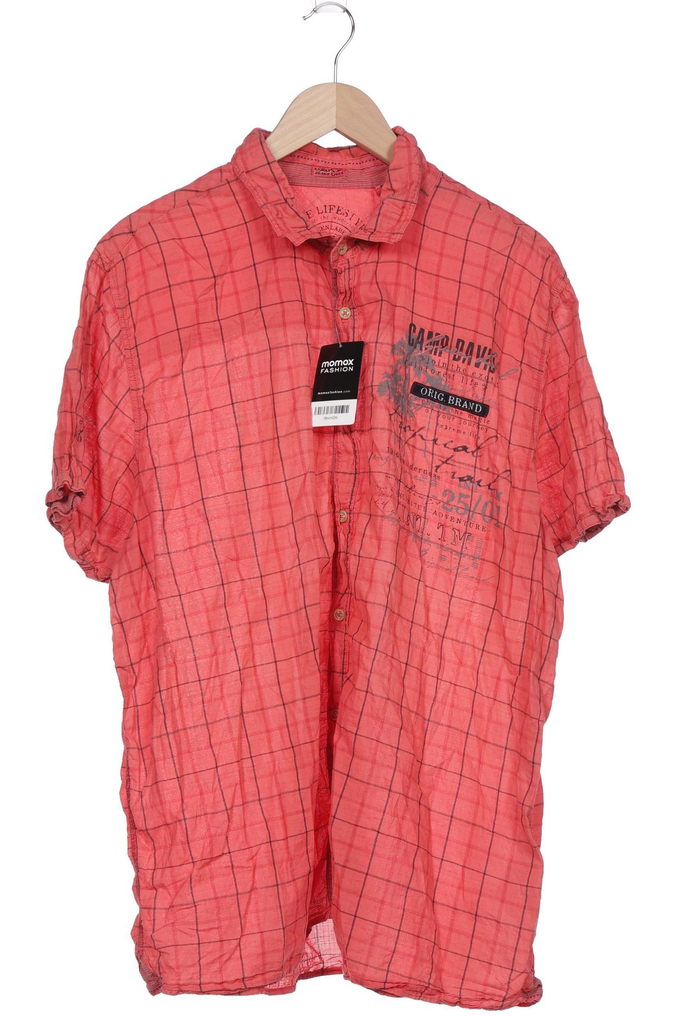 

Camp David Herren Hemd, rot