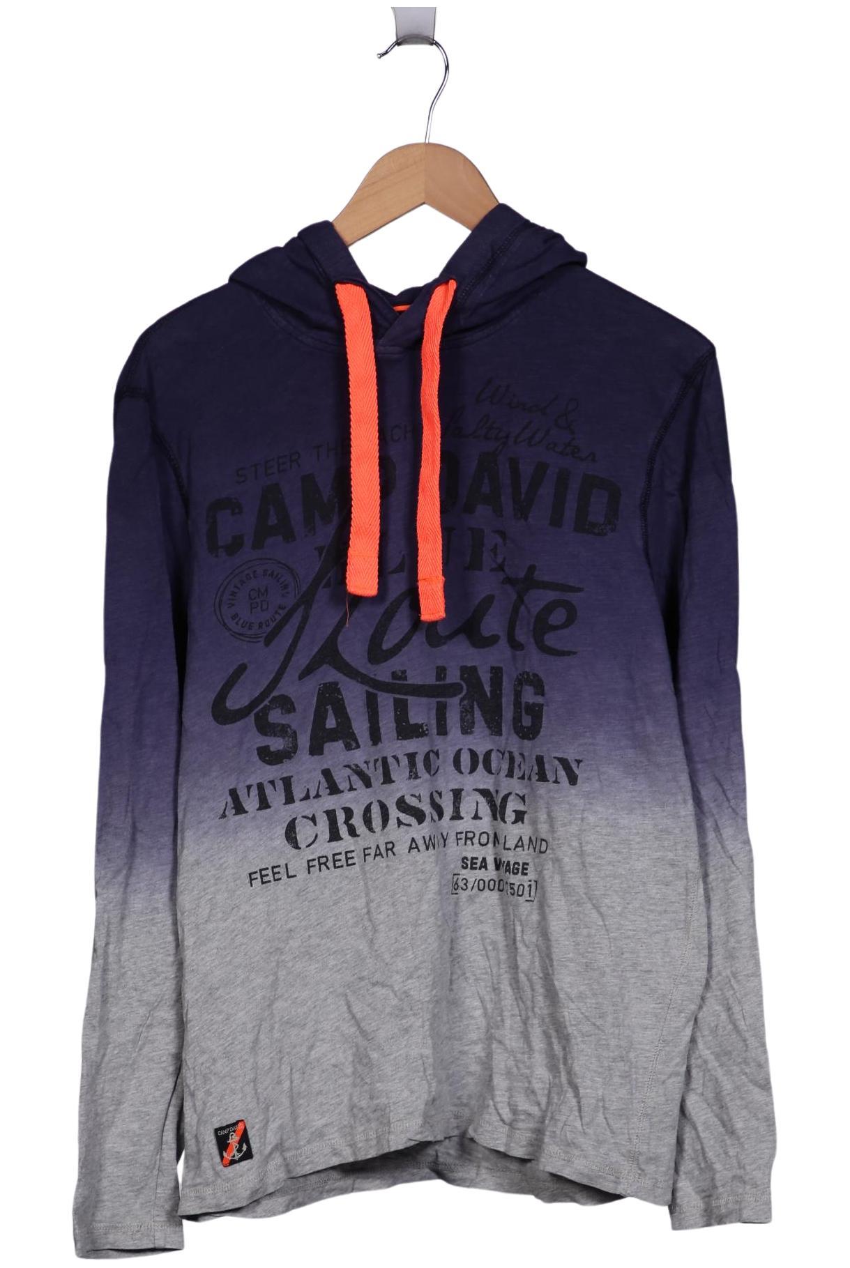 

Camp David Herren Kapuzenpullover, marineblau, Gr. 48