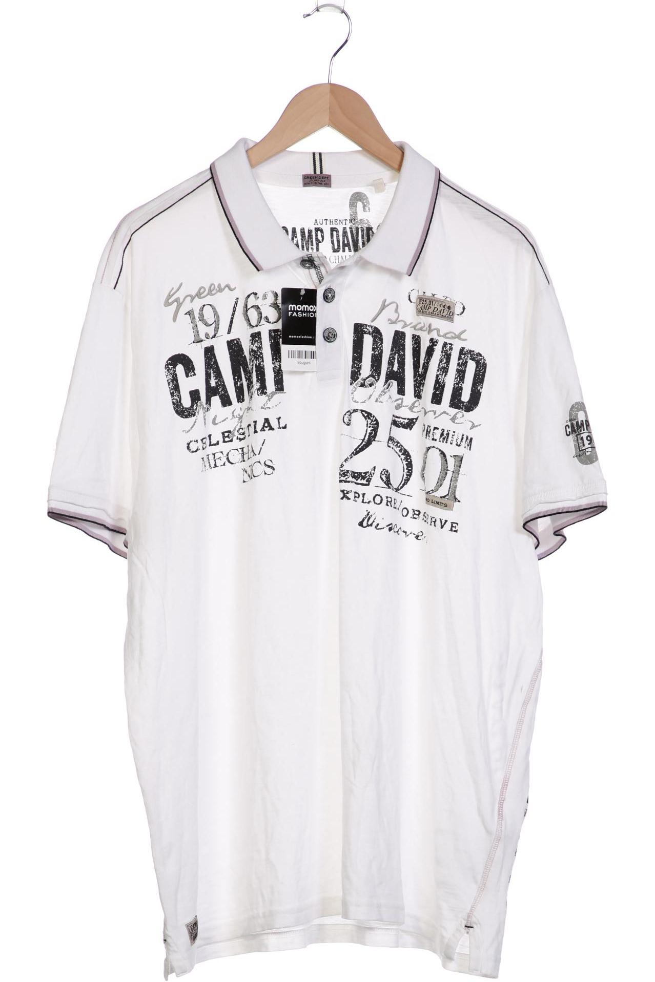 

Camp David Herren Poloshirt, weiß, Gr. 58