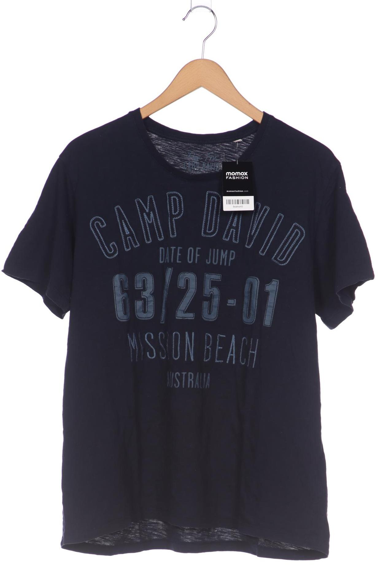 

Camp David Herren T-Shirt, marineblau, Gr. 56