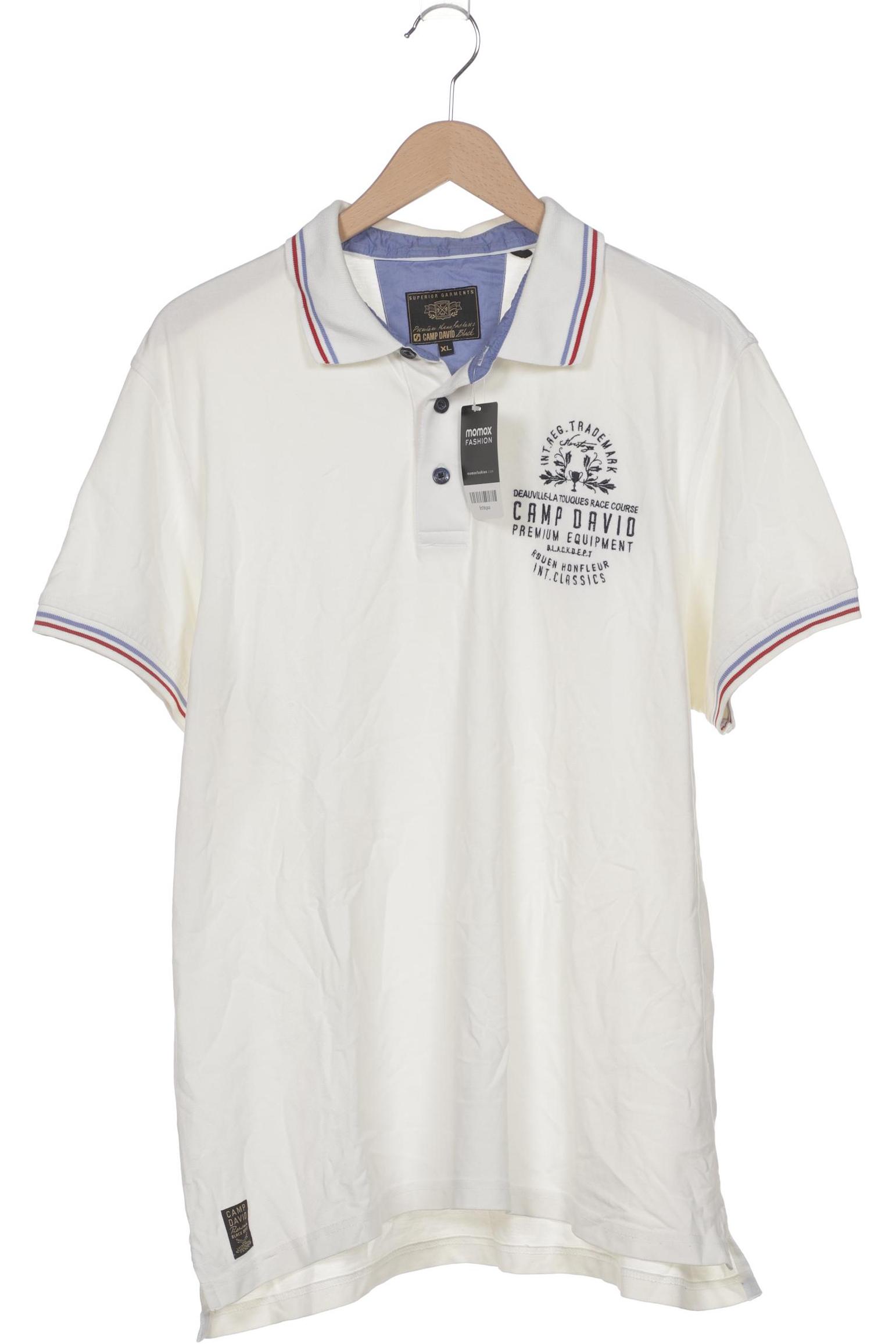 

Camp David Herren Poloshirt, weiß, Gr. 54