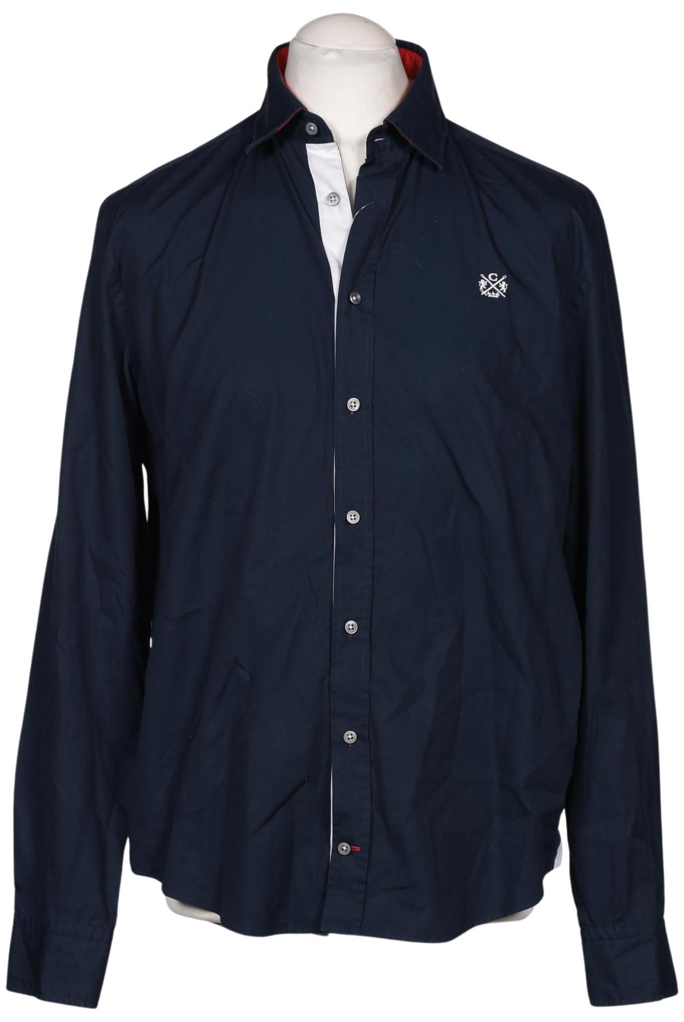 Thumbnail - Camp David Herren Hemd, marineblau, Gr. 50