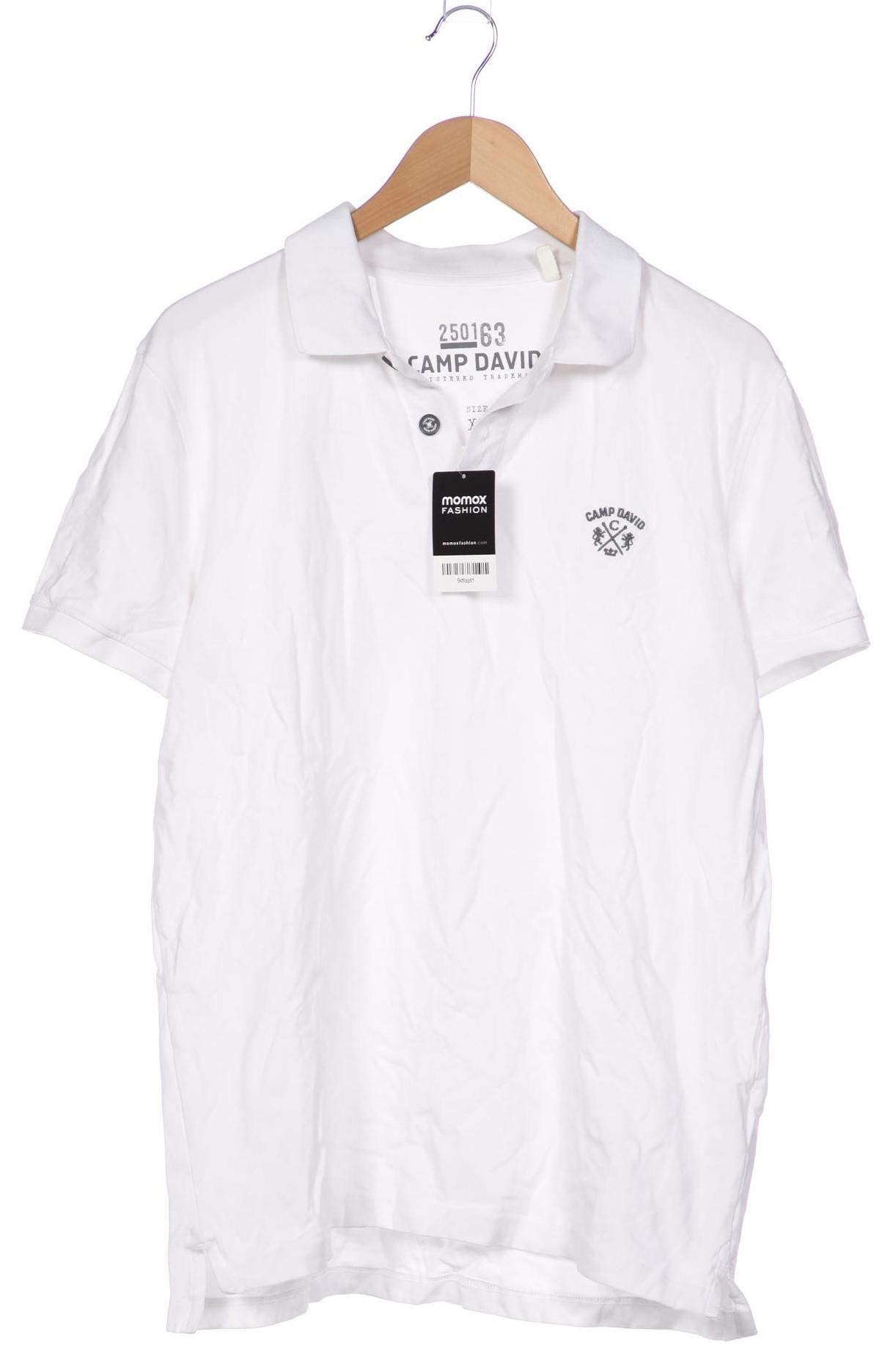 

Camp David Herren Poloshirt, weiß, Gr. 54