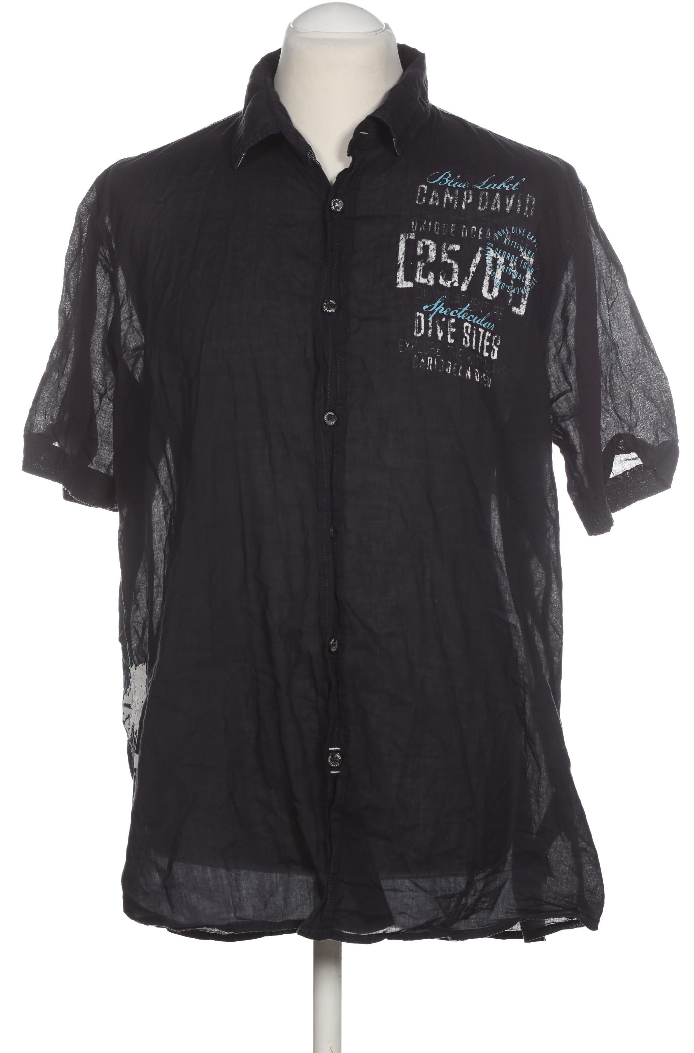 

Camp David Herren Hemd, blau, Gr.