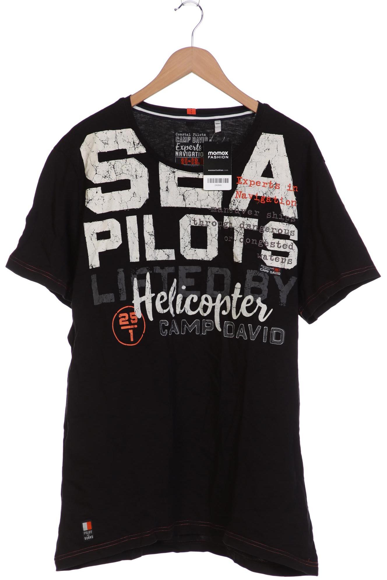 

Camp David Herren T-Shirt, schwarz
