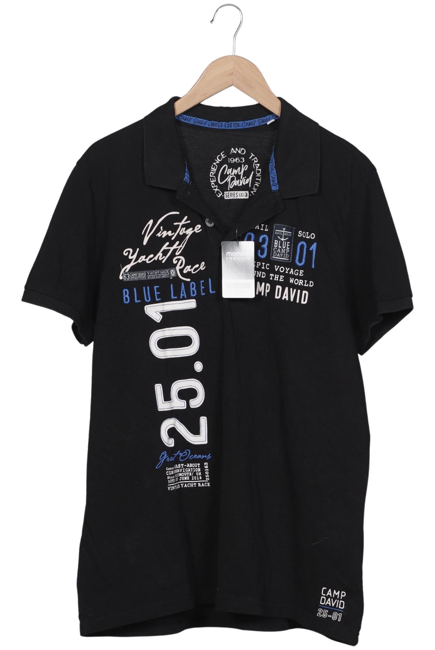 

Camp David Herren Poloshirt, schwarz, Gr. 54
