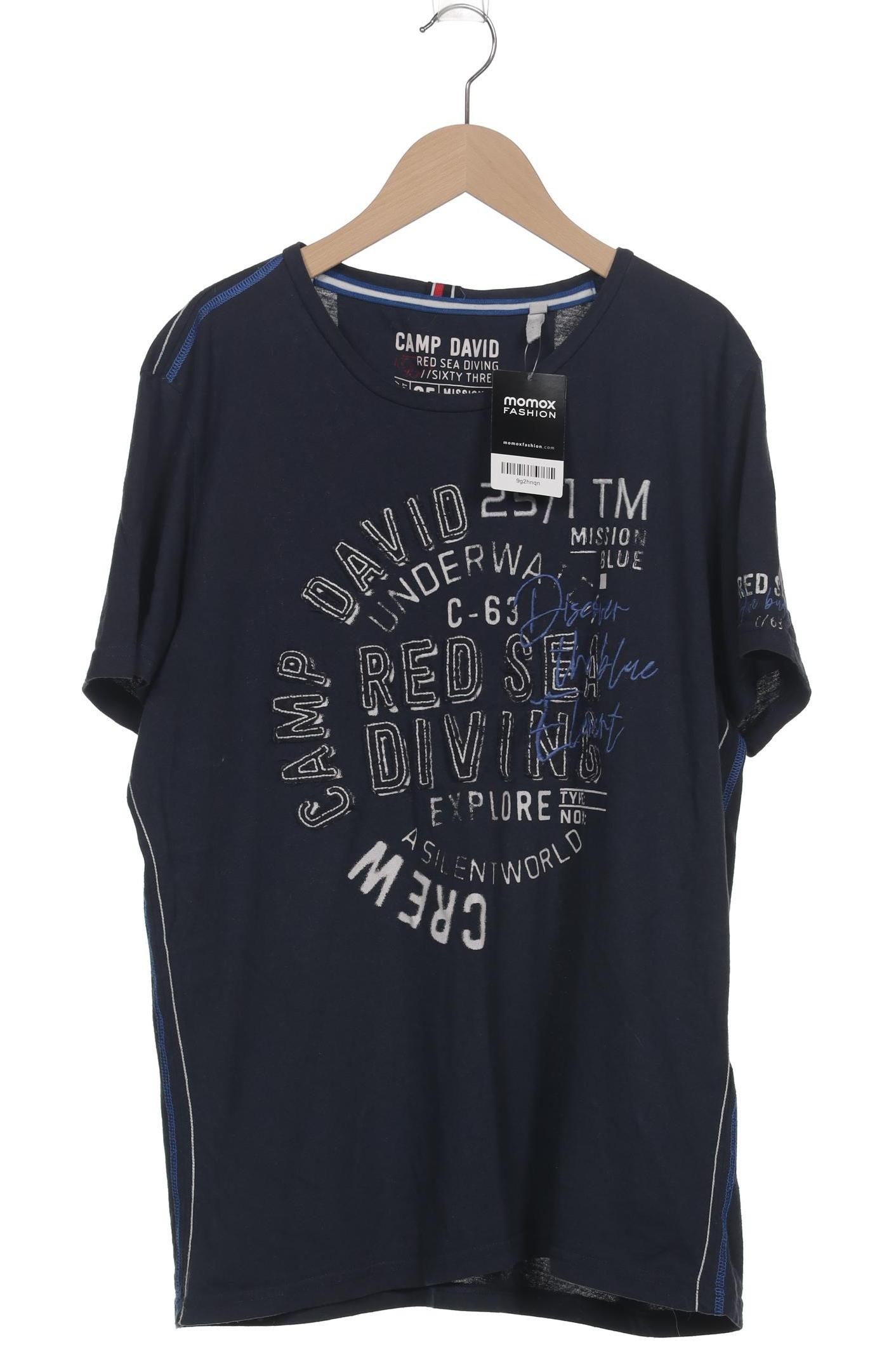 

Camp David Herren T-Shirt, marineblau, Gr. 52