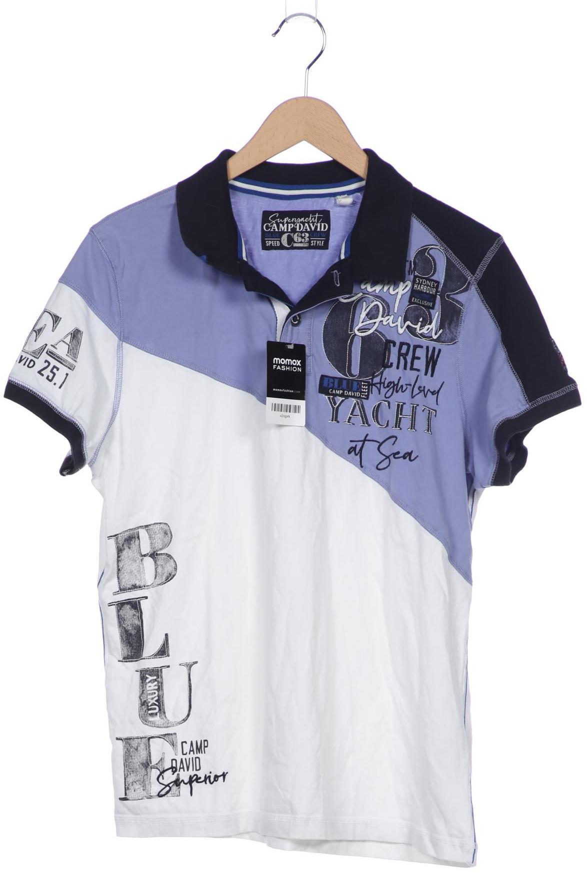 

Camp David Herren Poloshirt, blau, Gr. 52