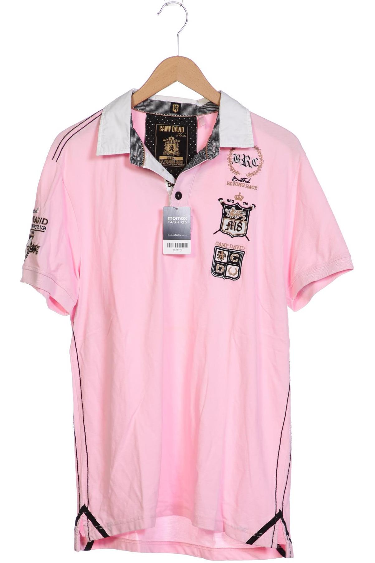 

Camp David Herren Poloshirt, pink
