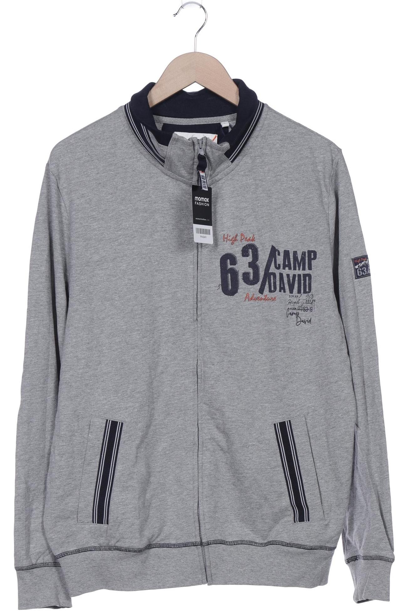 

Camp David Herren Sweatshirt, grau, Gr. 52