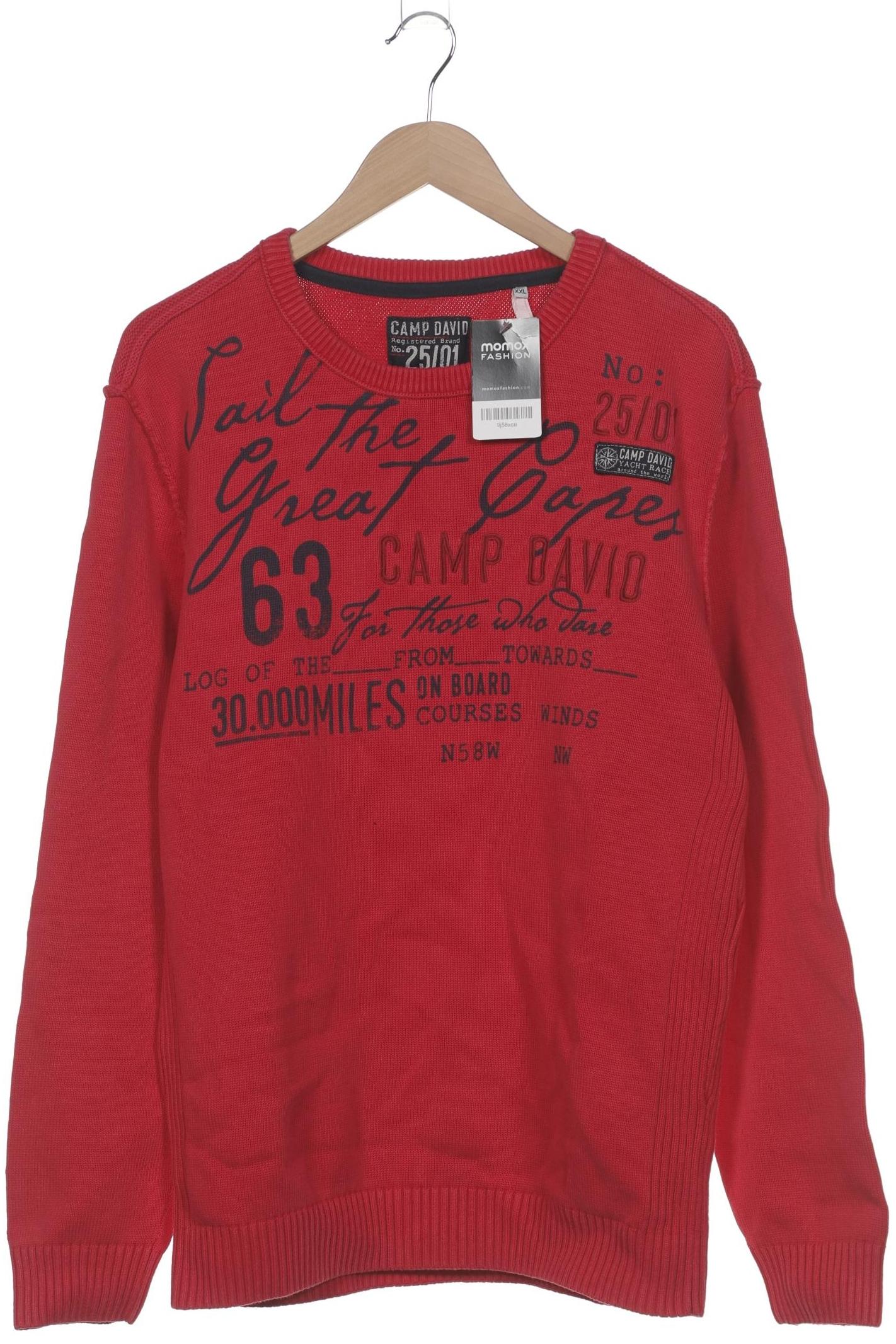 Thumbnail - Camp David Herren Pullover, pink, Gr. 56