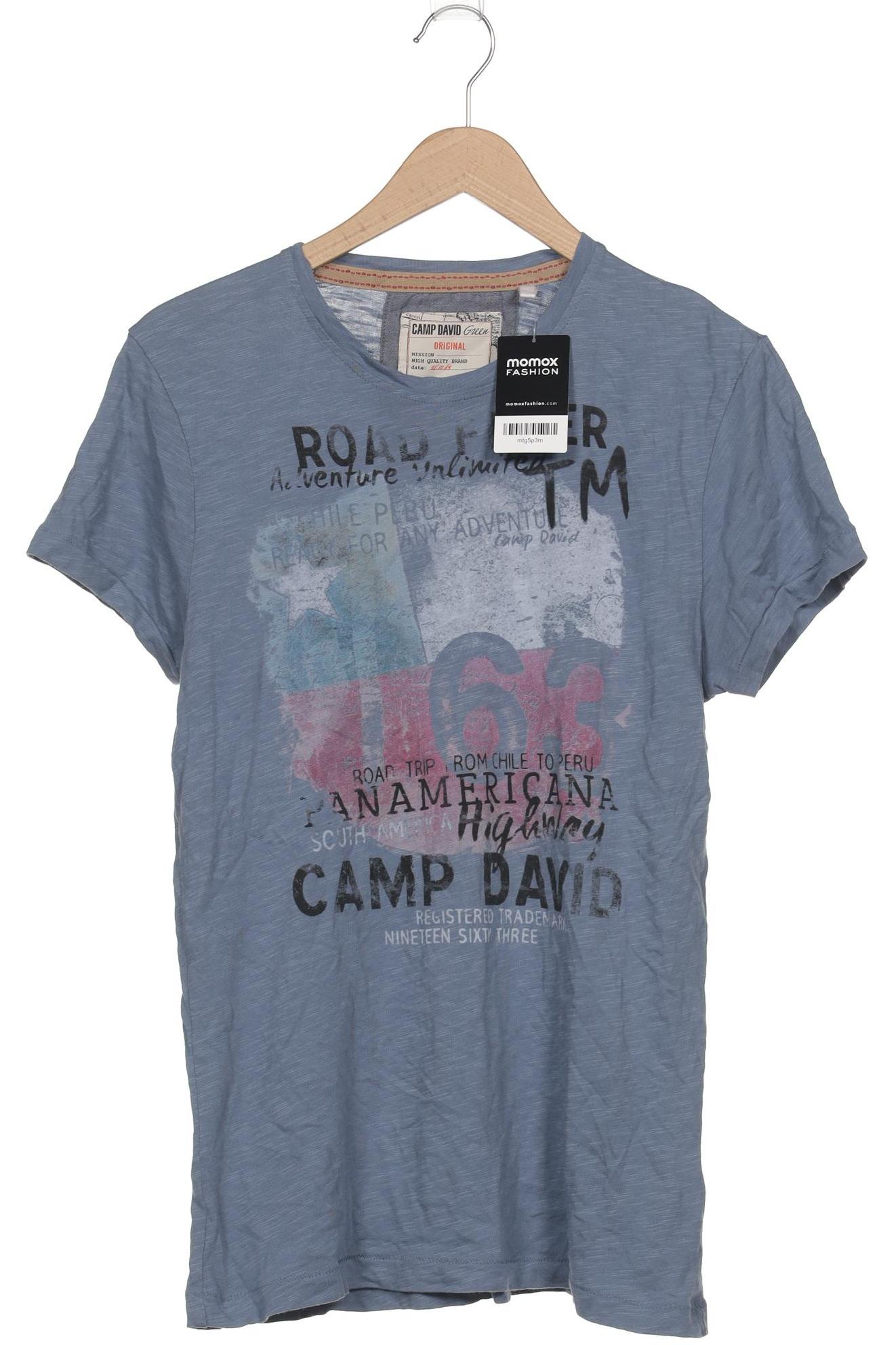 

Camp David Herren T-Shirt, blau, Gr. 46