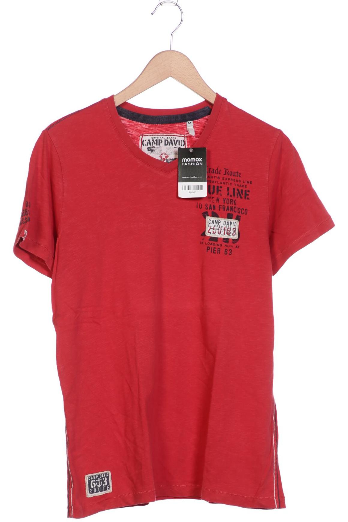 

Camp David Herren T-Shirt, rot