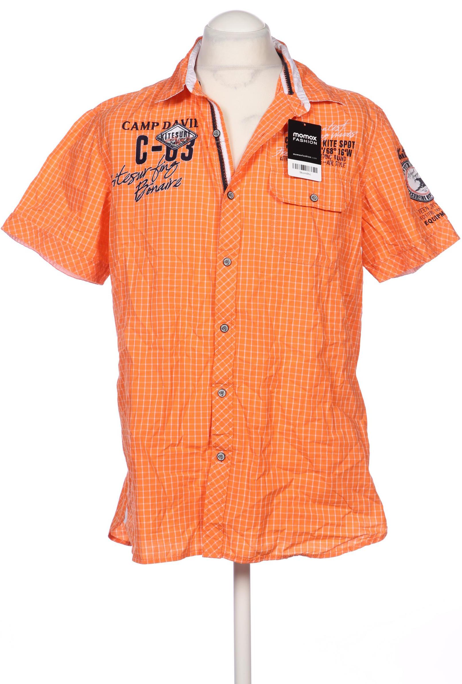 

Camp David Herren Hemd, orange