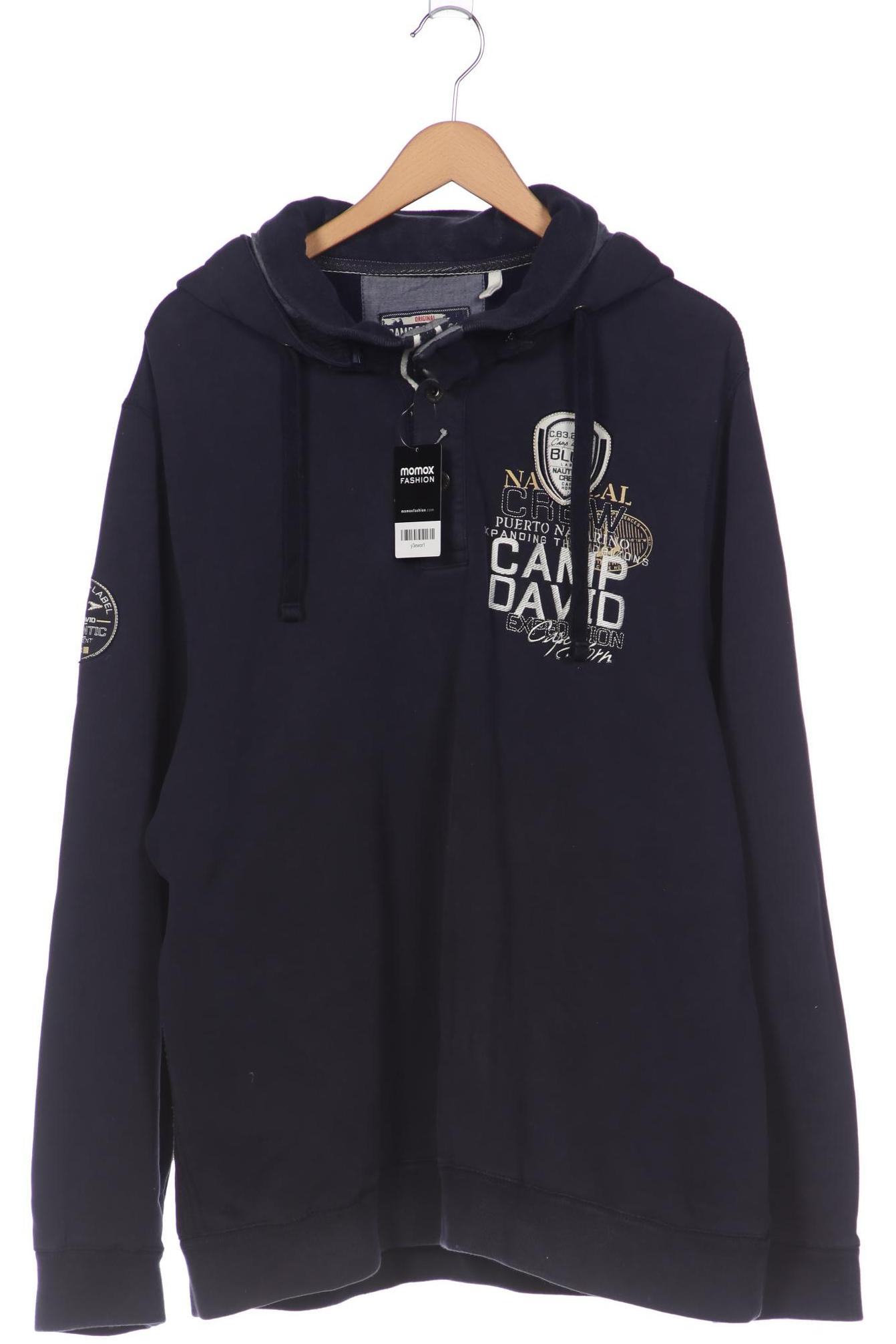 

Camp David Herren Kapuzenpullover, marineblau, Gr. 58