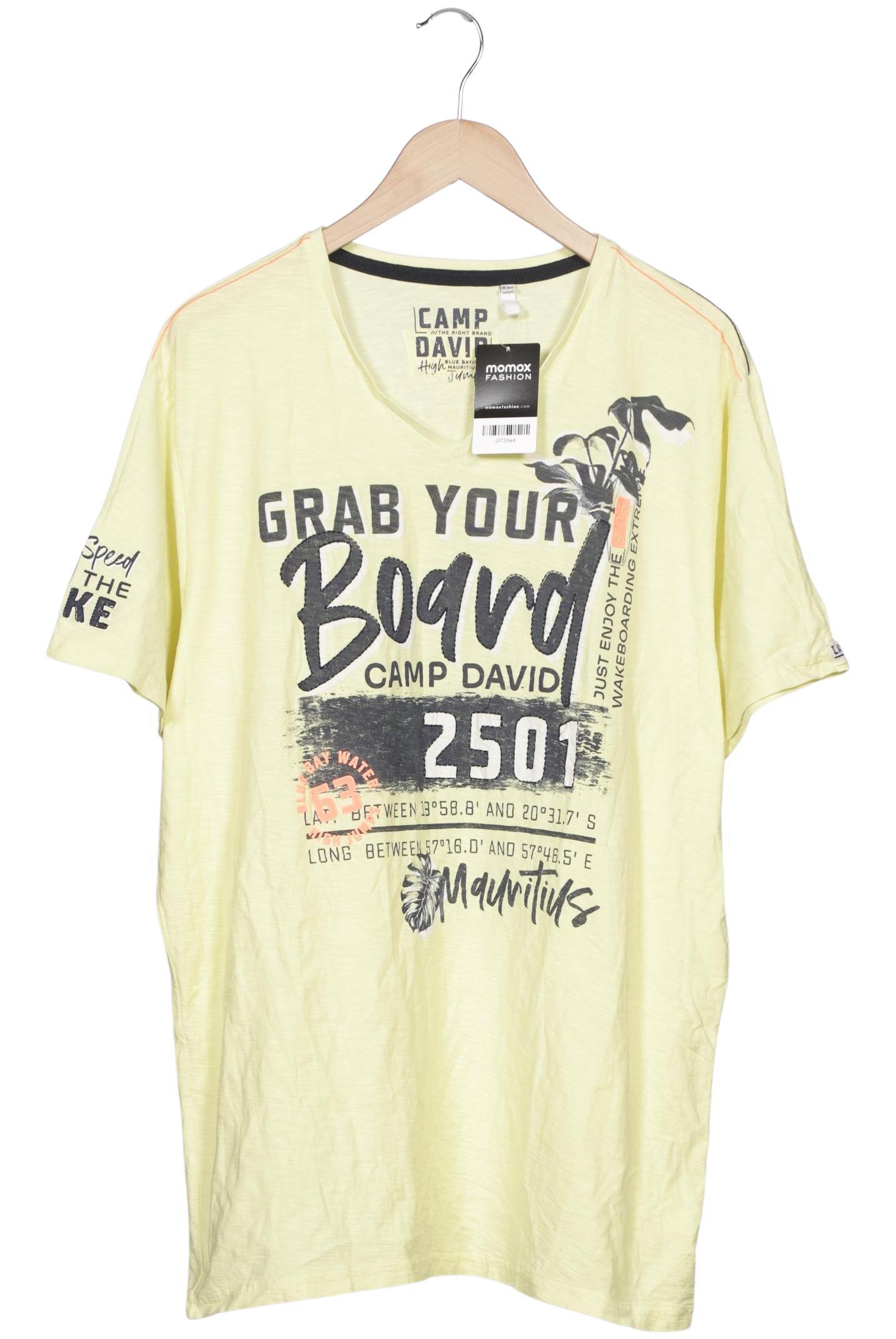

Camp David Herren T-Shirt, gelb, Gr. 56