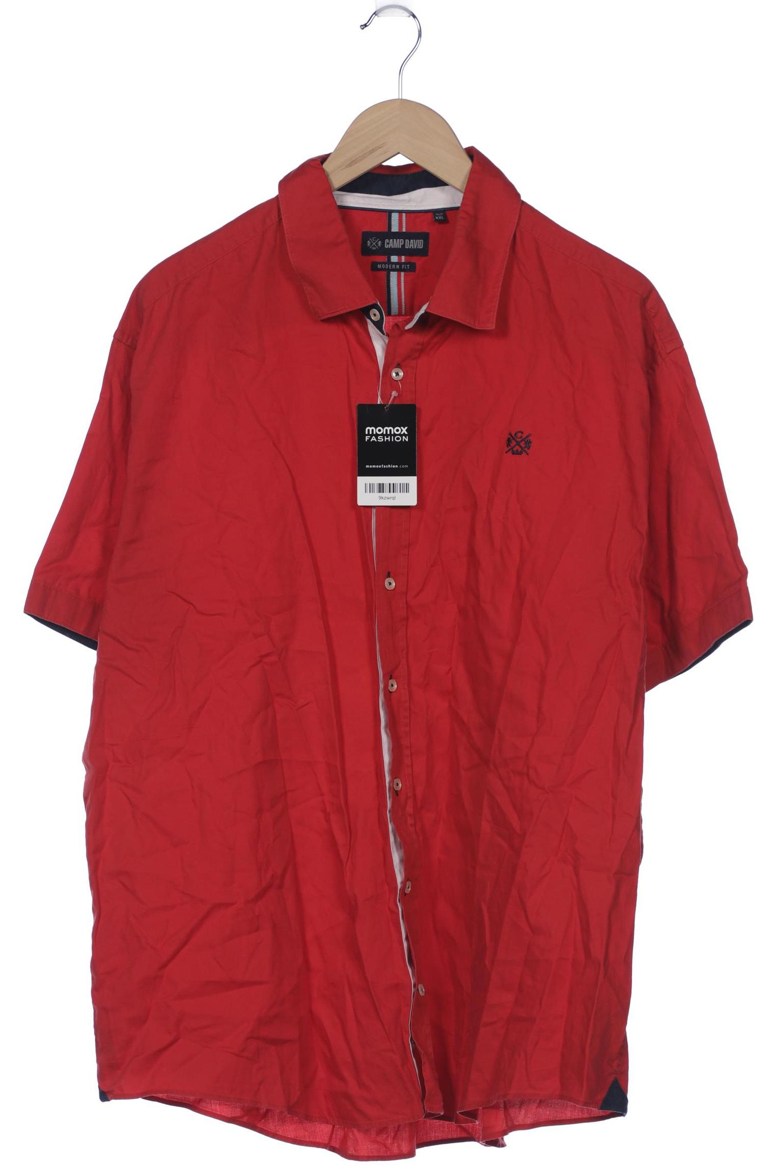 

Camp David Herren Hemd, rot