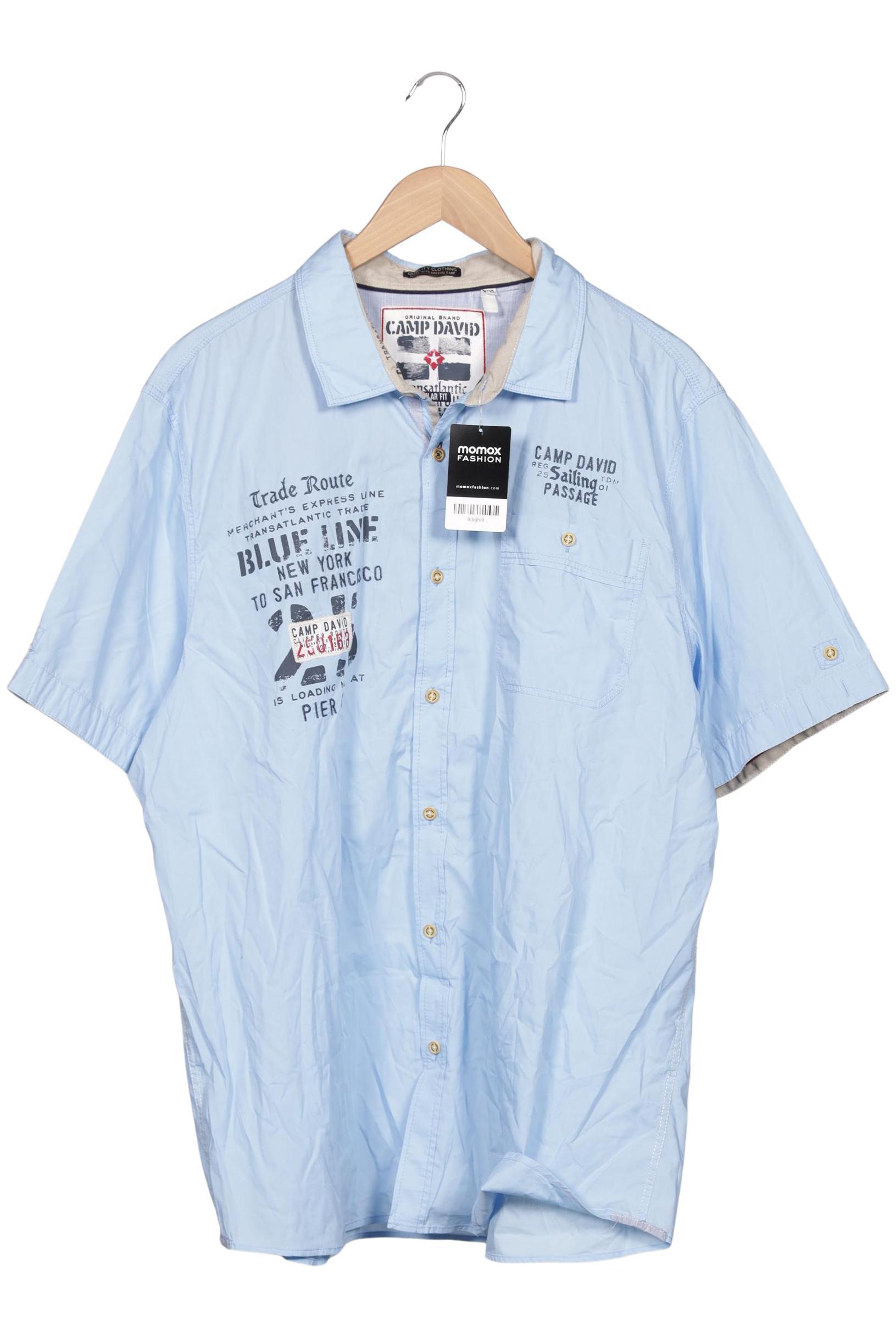

Camp David Herren Hemd, blau, Gr. 56