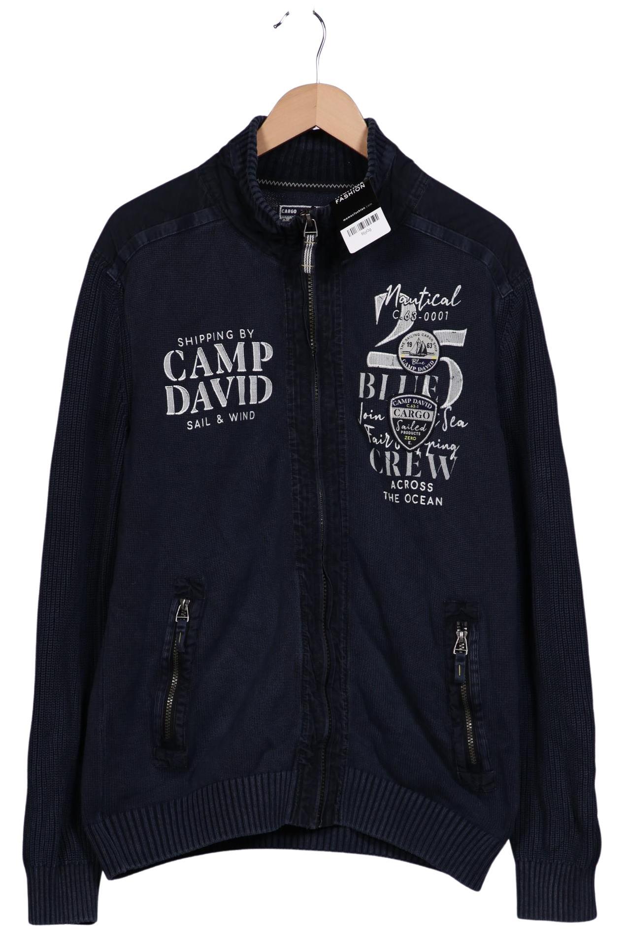 

Camp David Herren Strickjacke, marineblau, Gr. 54