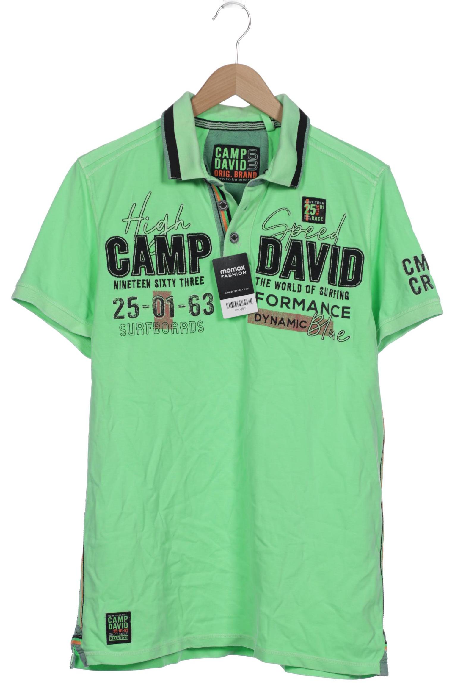 

Camp David Herren Poloshirt, hellgrün