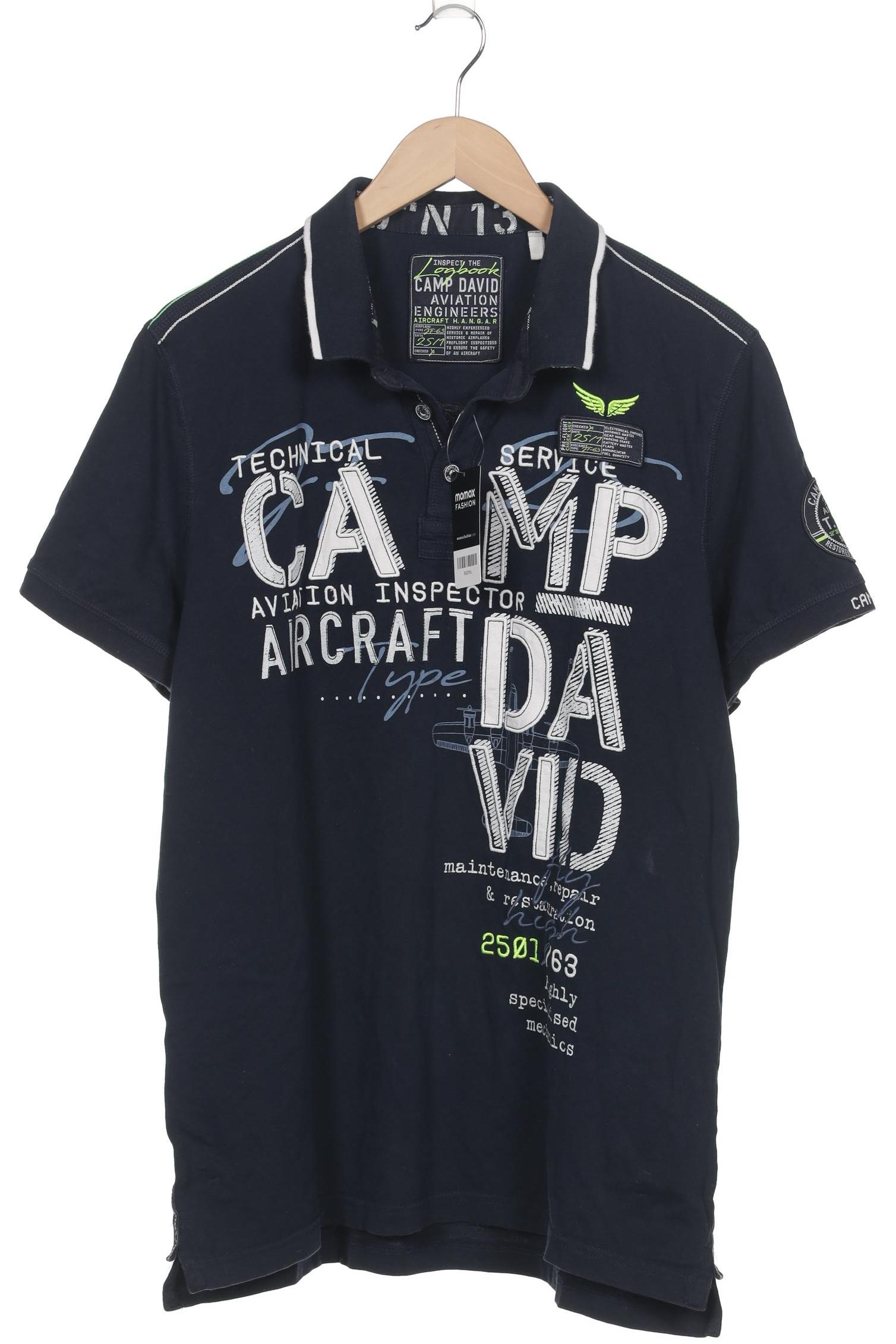

Camp David Herren Poloshirt, marineblau, Gr. 54