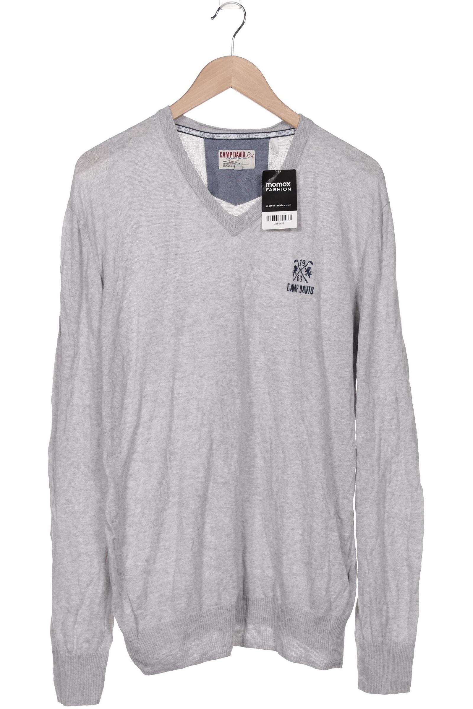 

Camp David Herren Pullover, grau, Gr. 56
