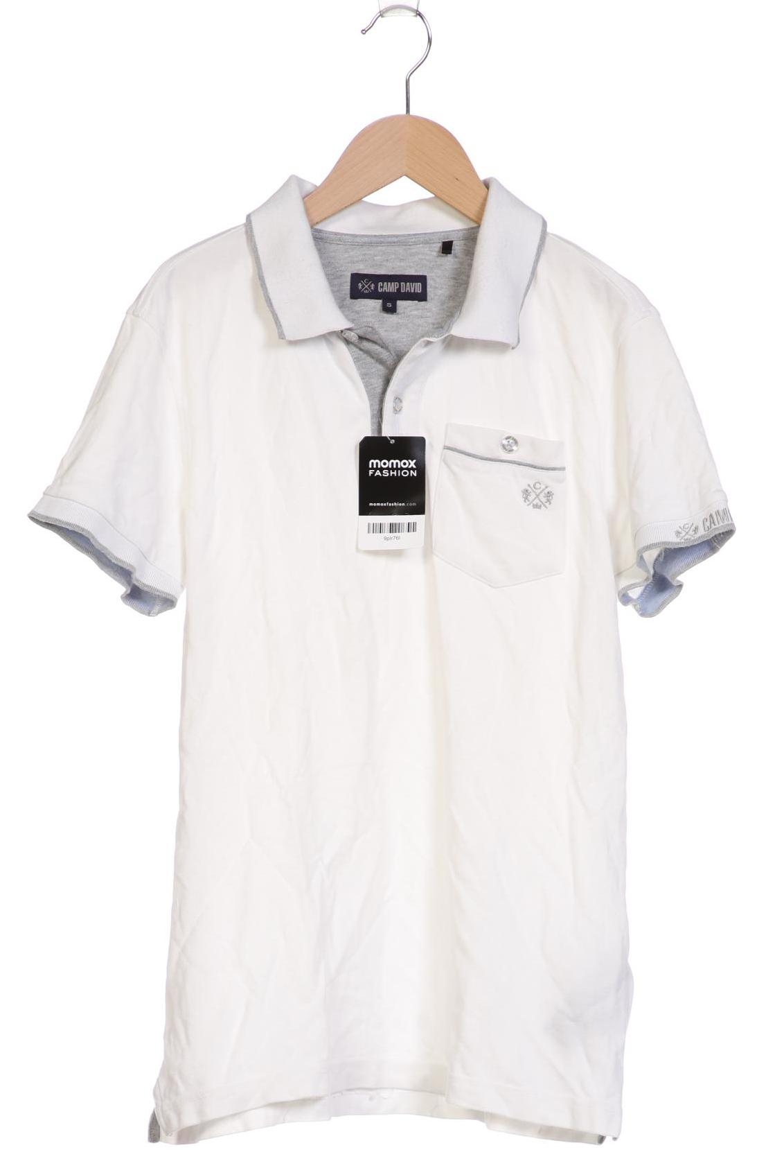 

Camp David Herren Poloshirt, weiß, Gr. 46