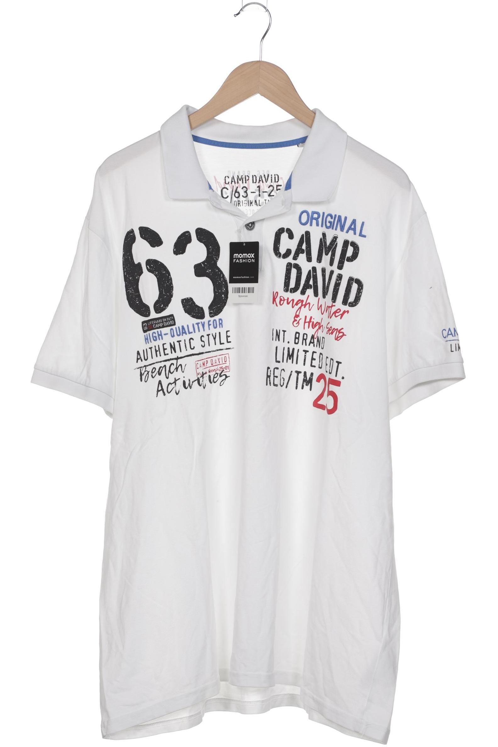 

Camp David Herren Poloshirt, weiß, Gr. 58