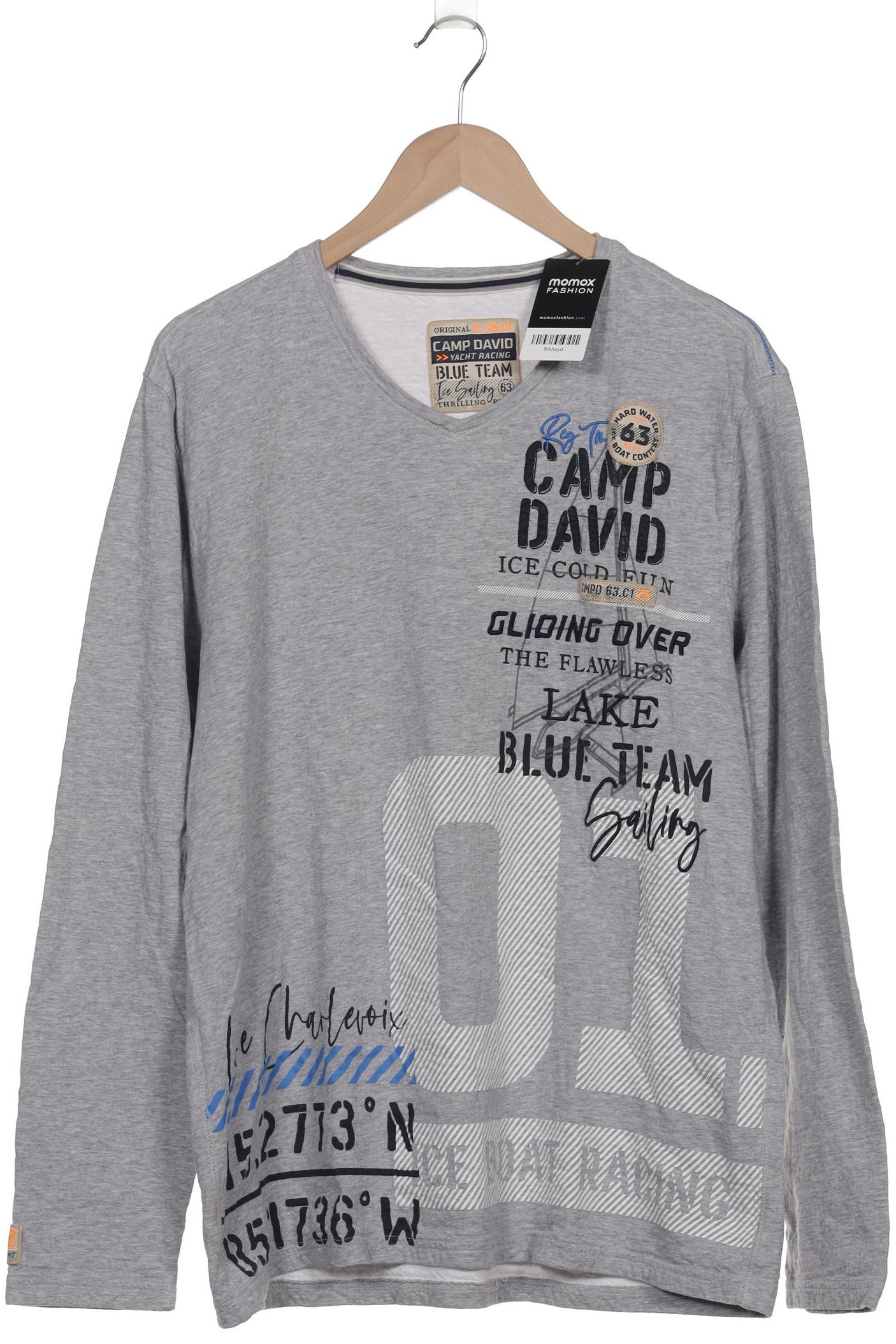 

Camp David Herren Sweatshirt, grau, Gr. 54