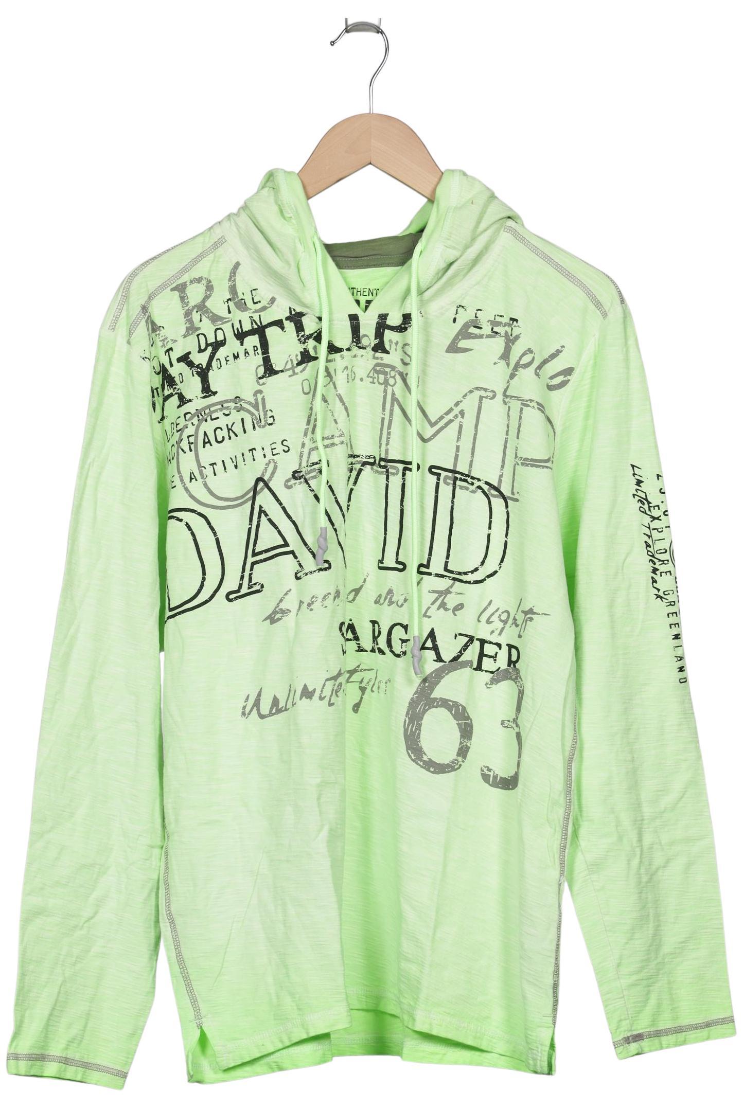 

Camp David Herren Langarmshirt, hellgrün, Gr. 54