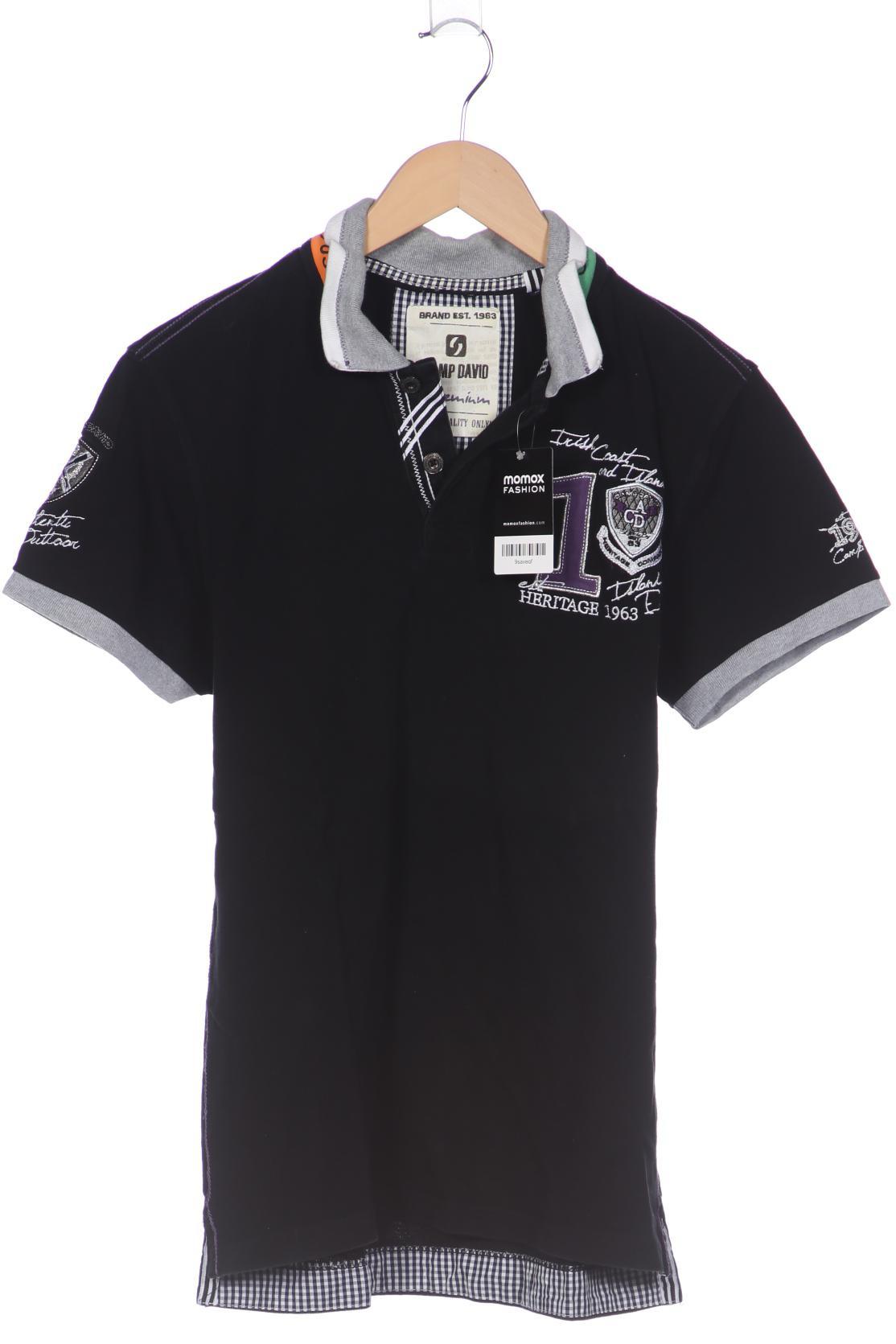 

Camp David Herren Poloshirt, schwarz