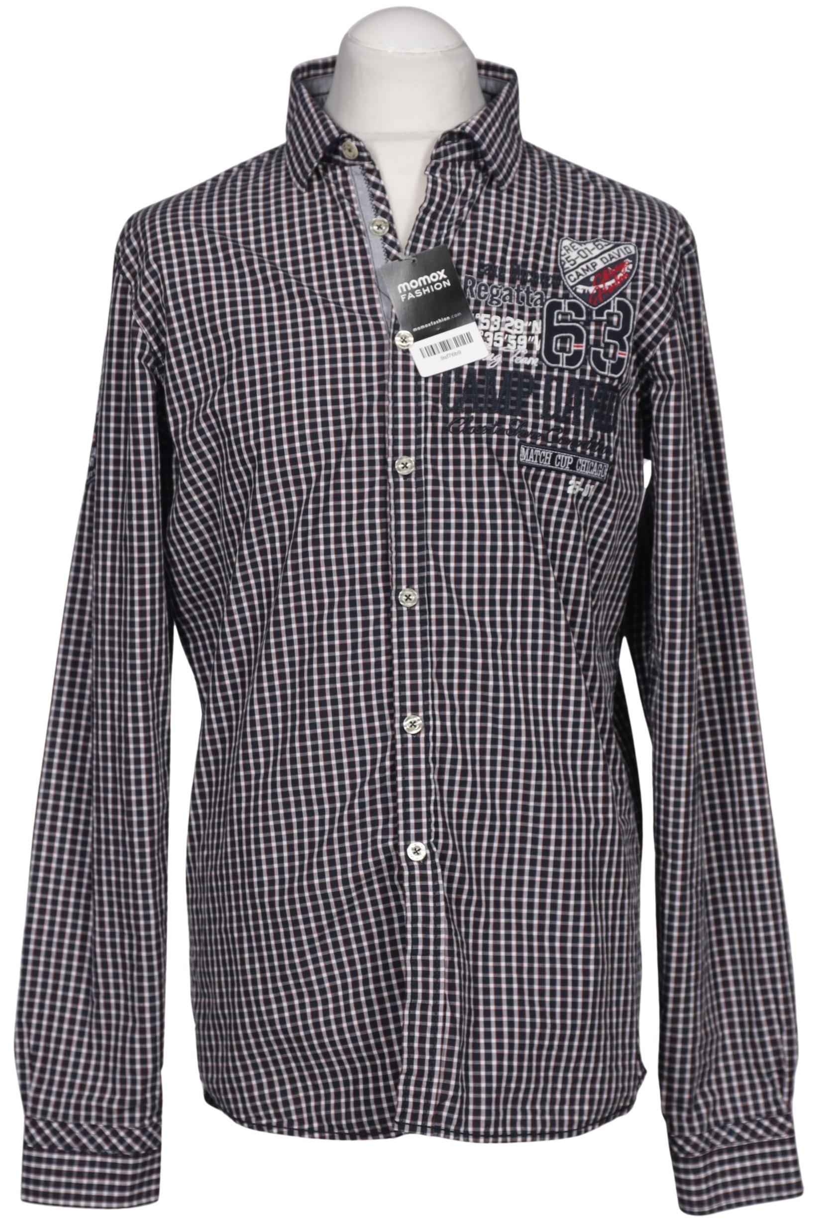 

Camp David Herren Hemd, marineblau, Gr. 48