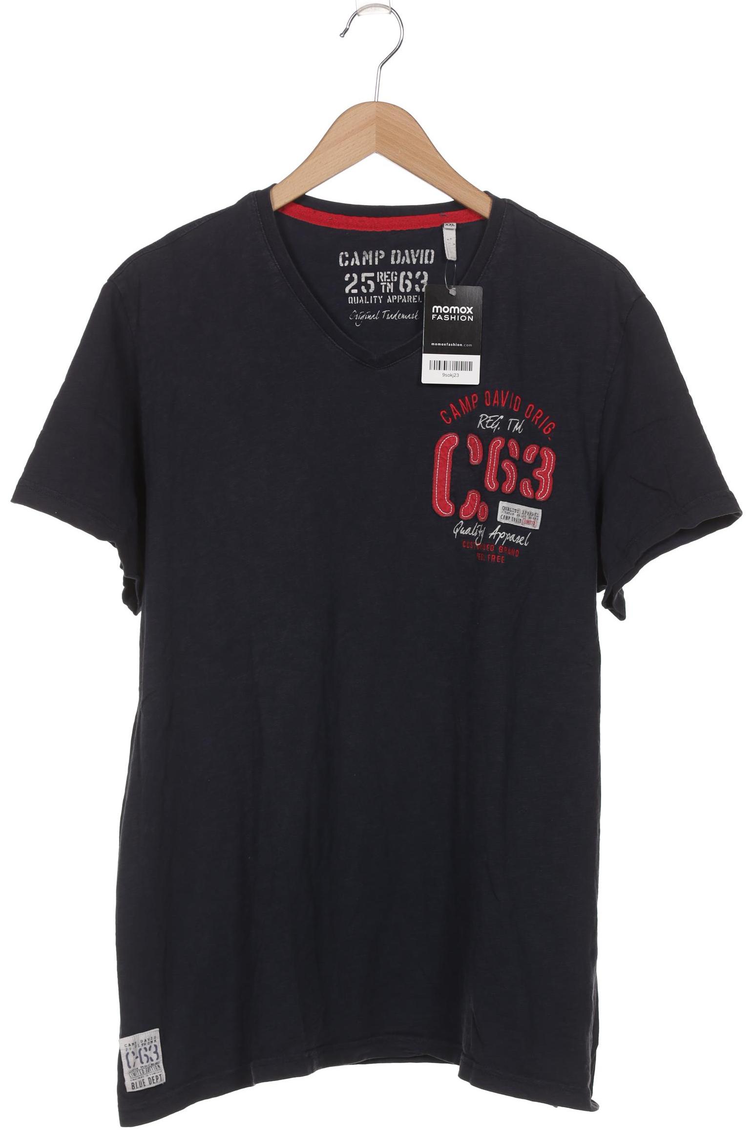 

Camp David Herren T-Shirt, marineblau, Gr. 56