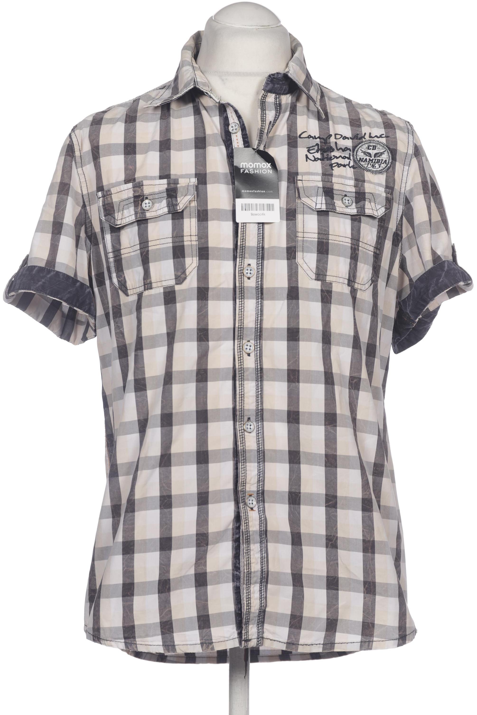 

Camp David Herren Hemd, beige, Gr. 48
