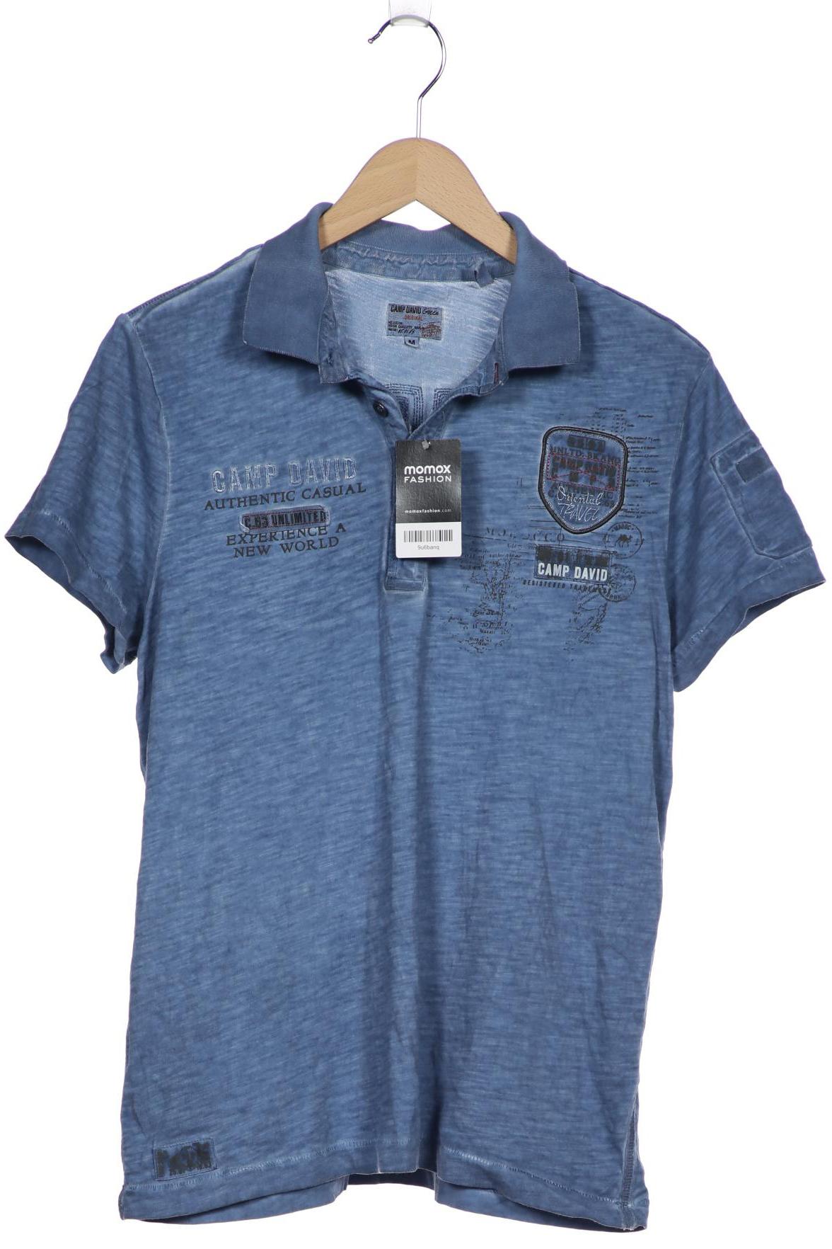 

Camp David Herren Poloshirt, blau