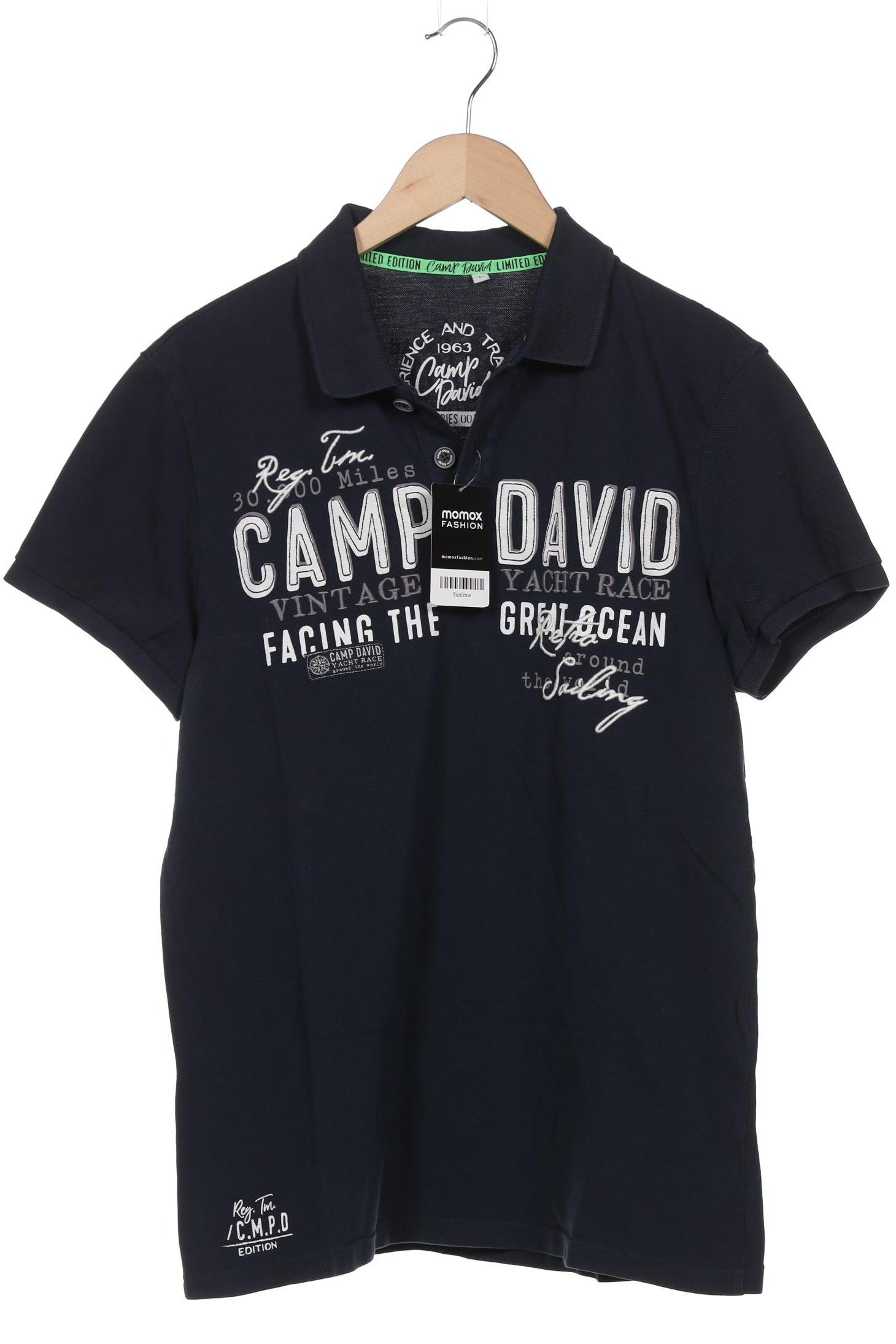 

Camp David Herren Poloshirt, marineblau, Gr. 52