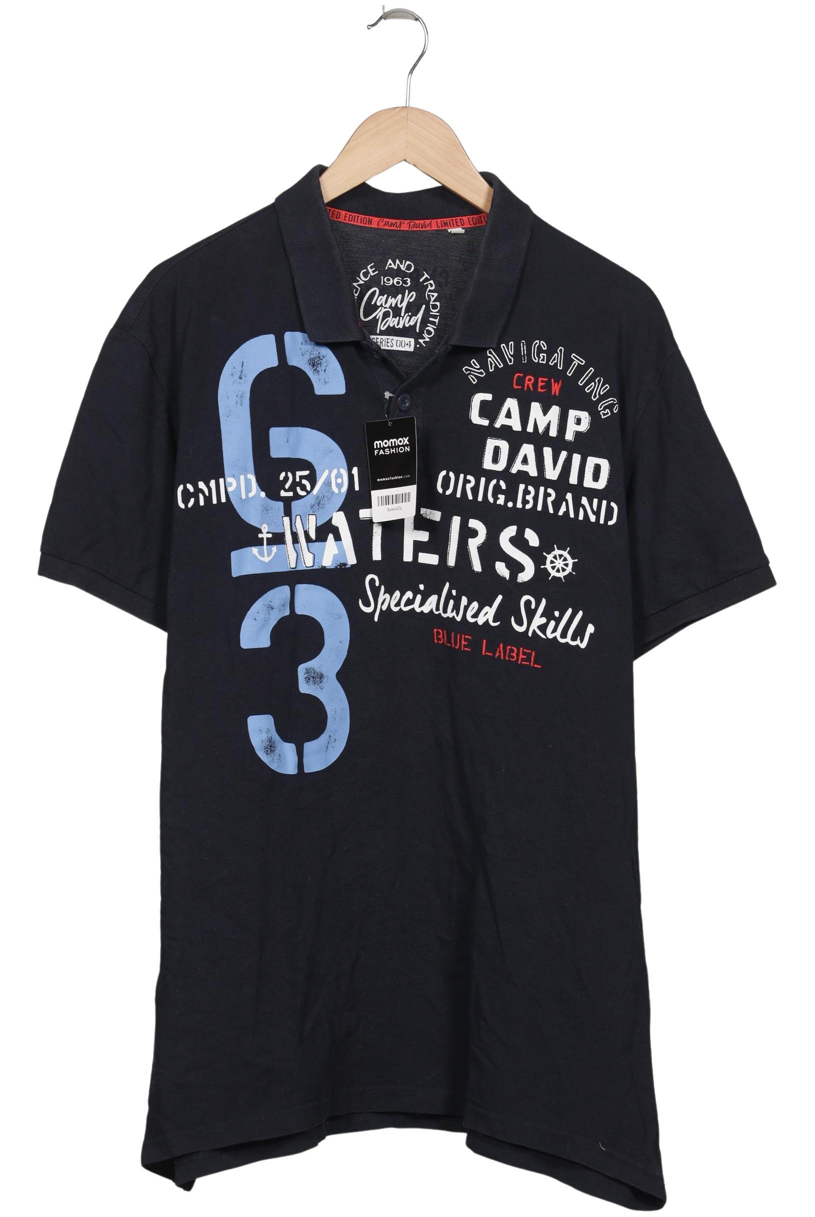 

Camp David Herren Poloshirt, marineblau, Gr. 58